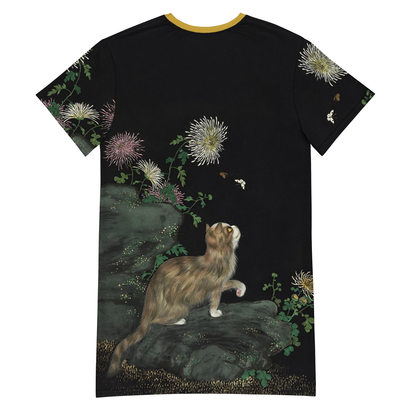 耄耋同春.耄册|菊花狸奴|T恤连衣裙