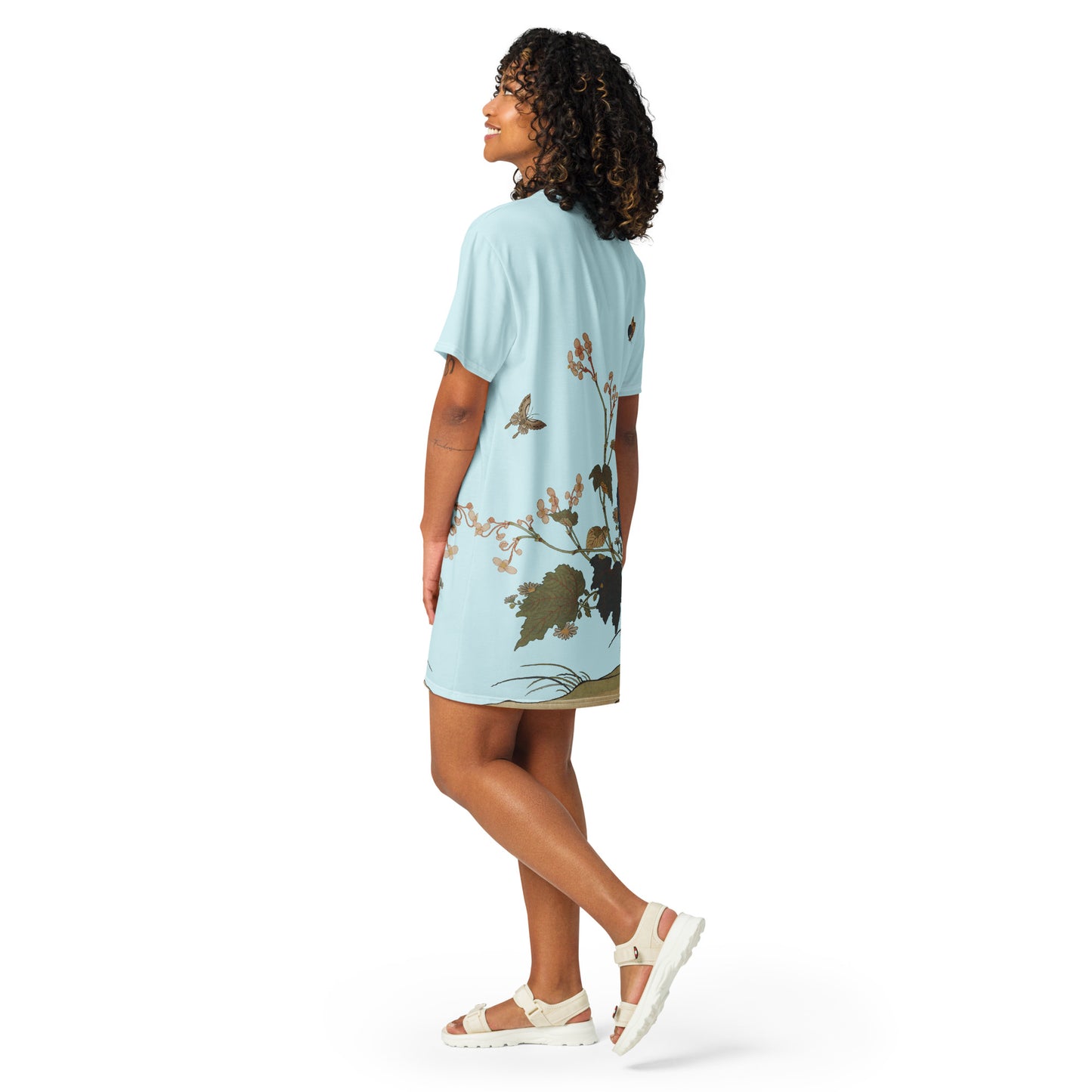 Kesi Flower Album|Begonia Blossoms|T-shirt dress|