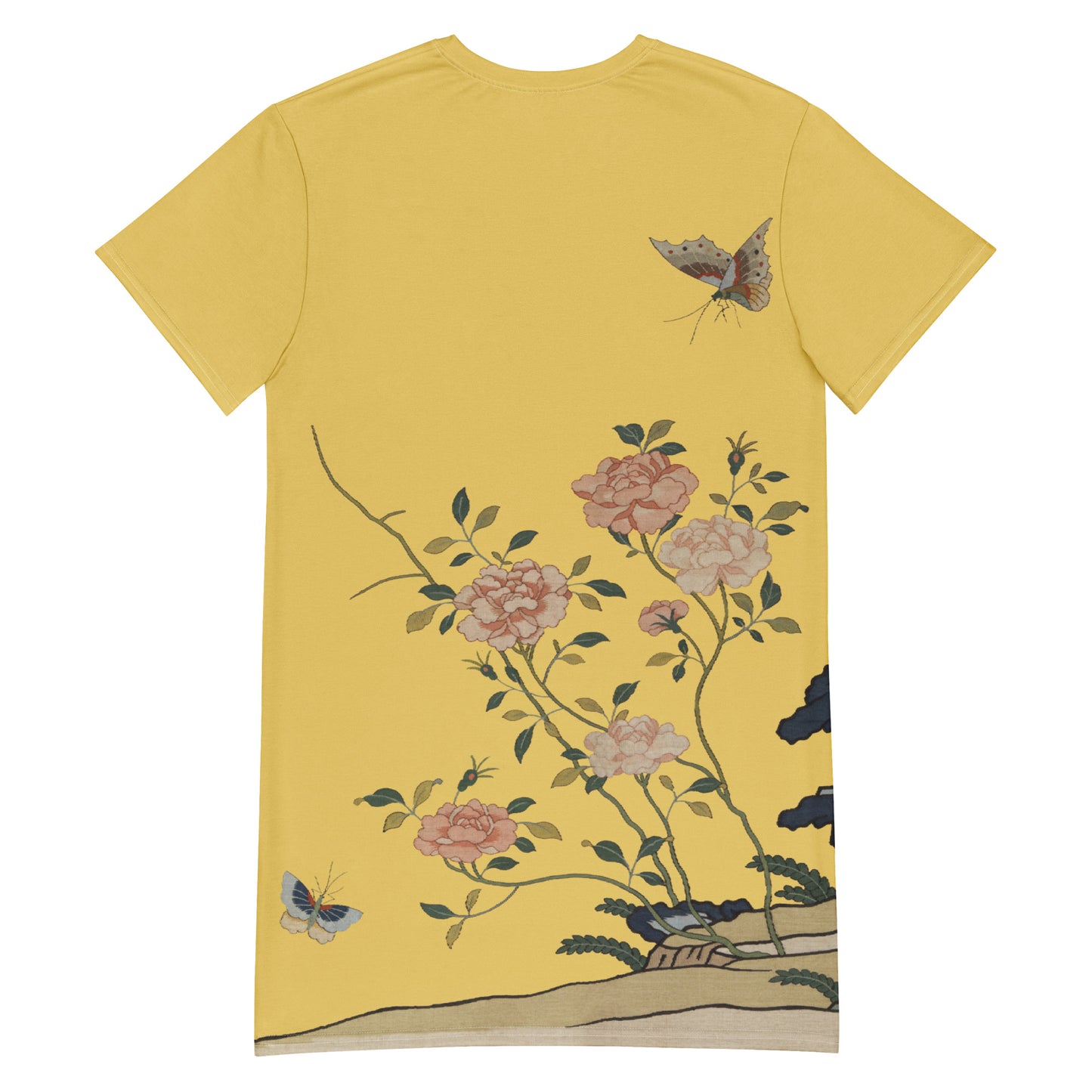 Kesi Flower Album|Red Roses|T-shirt dress|Gold
