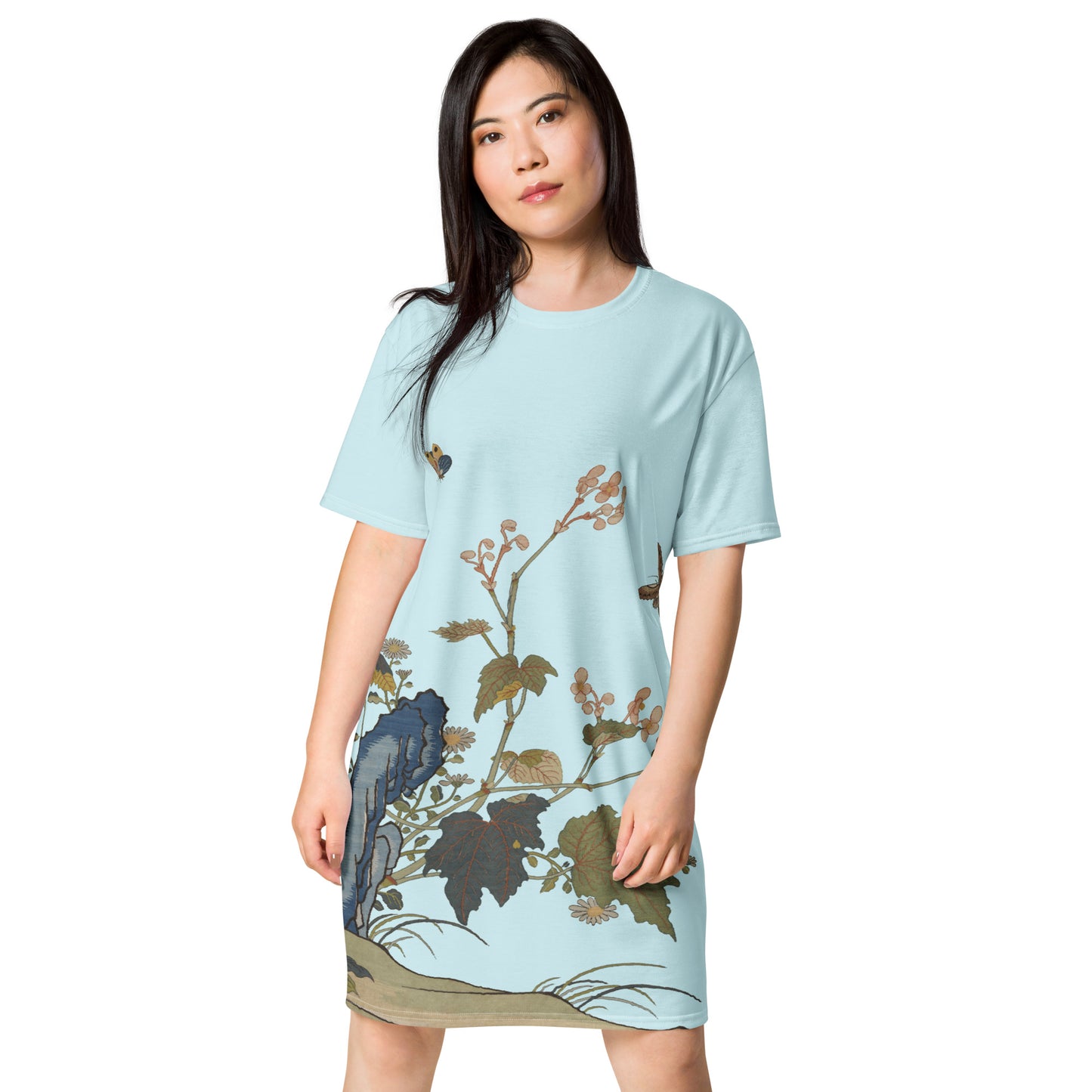 Kesi Flower Album|Begonia Blossoms|T-shirt dress|