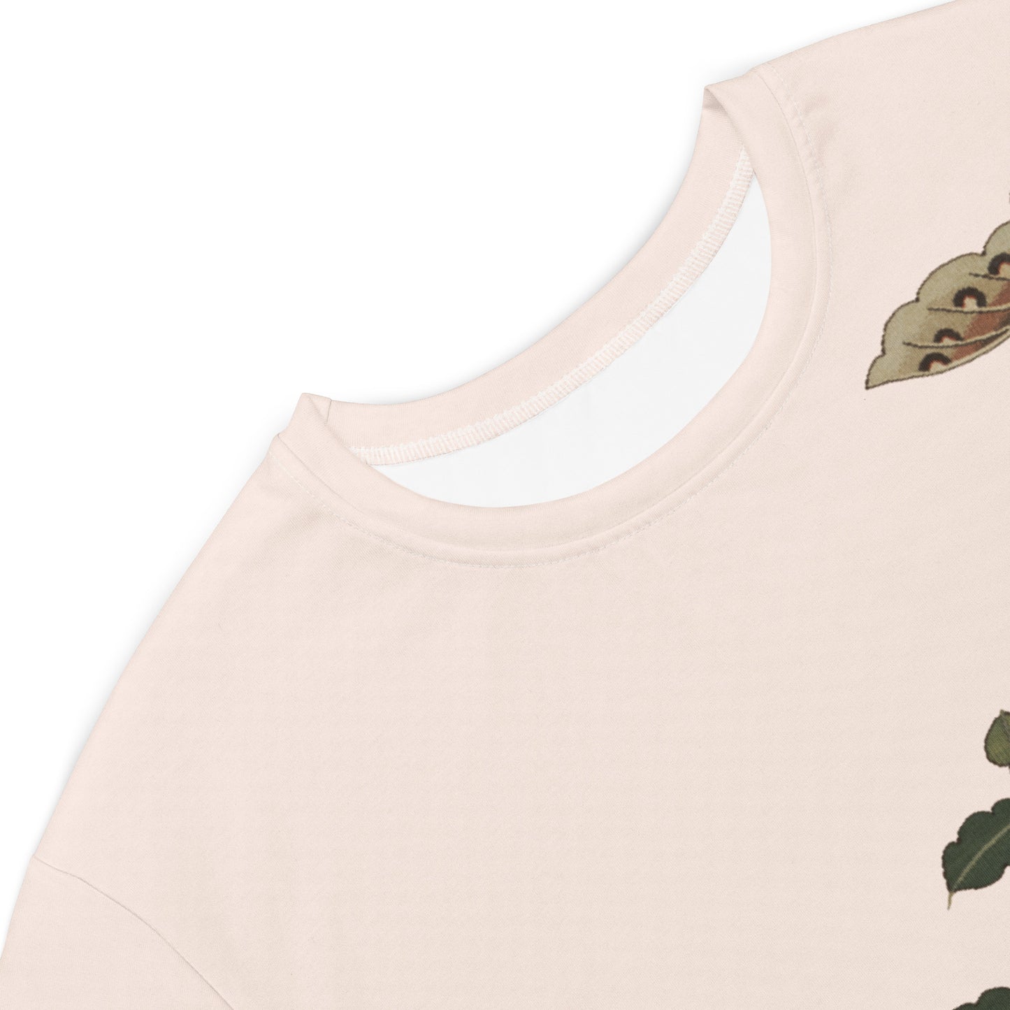 Kesi Flower Album|Camellia and Butterfly|T-shirt dress|Fish belly white