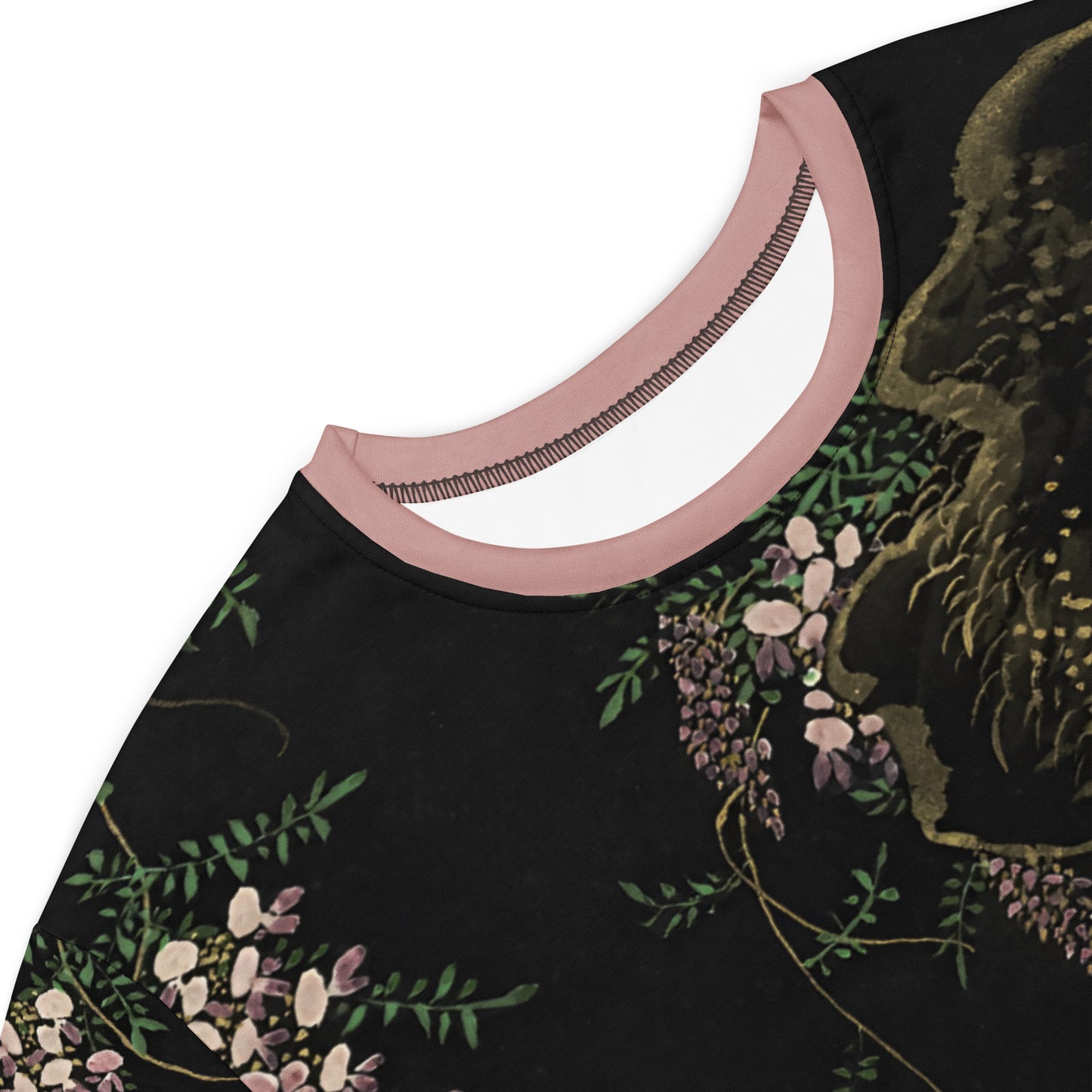 Cats And Butterflies Of Longevity|A Cat by the Blooming Wisteria|T-shirt dress