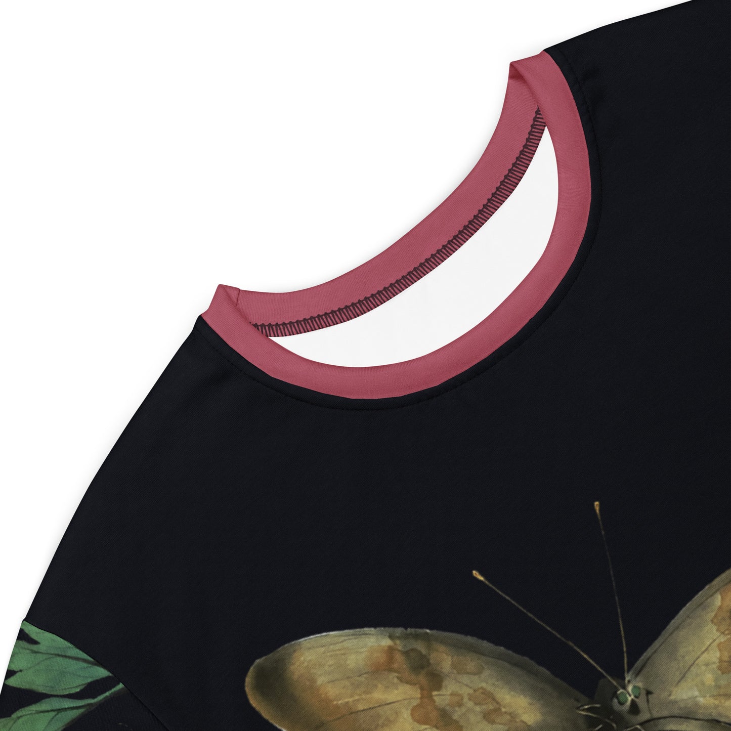 Cats And Butterflies Of Longevity|Butterflies and Bleeding Hearts in Bloom|T-shirt dress