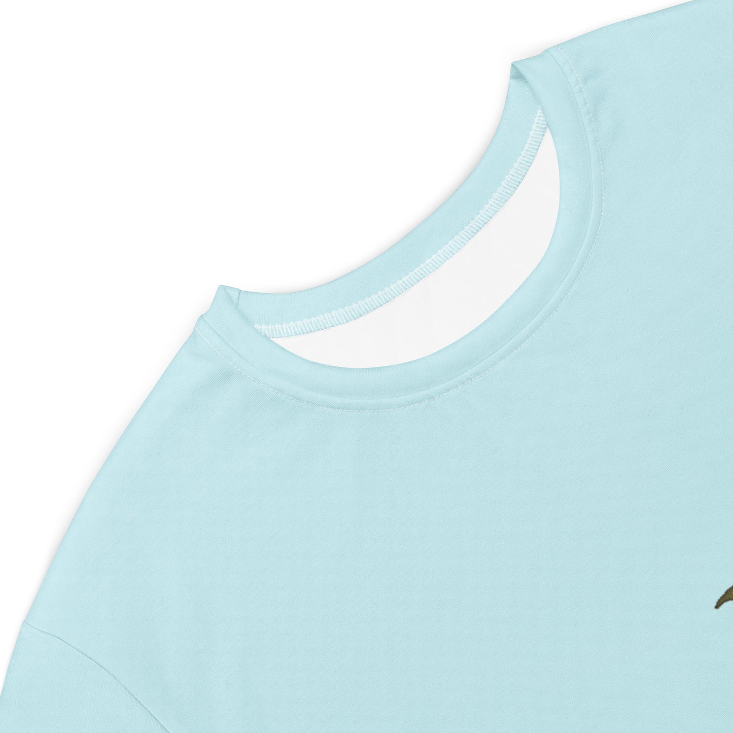 Kesi Flower Album|Narcissus and Peaches|T-shirt dress|Aqua blue