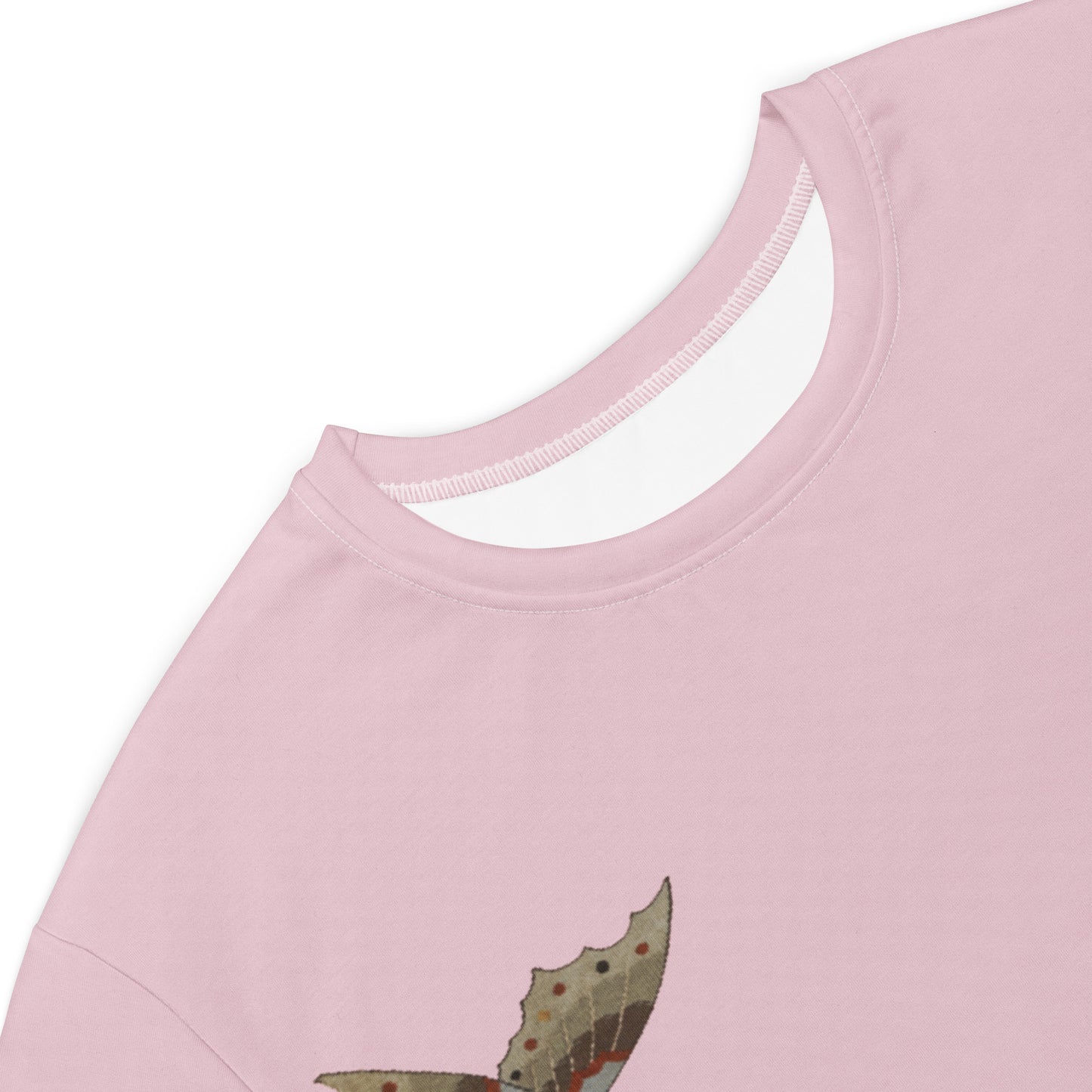 Kesi Flower Album|Red Roses|T-shirt dress|Pale pinkish gray