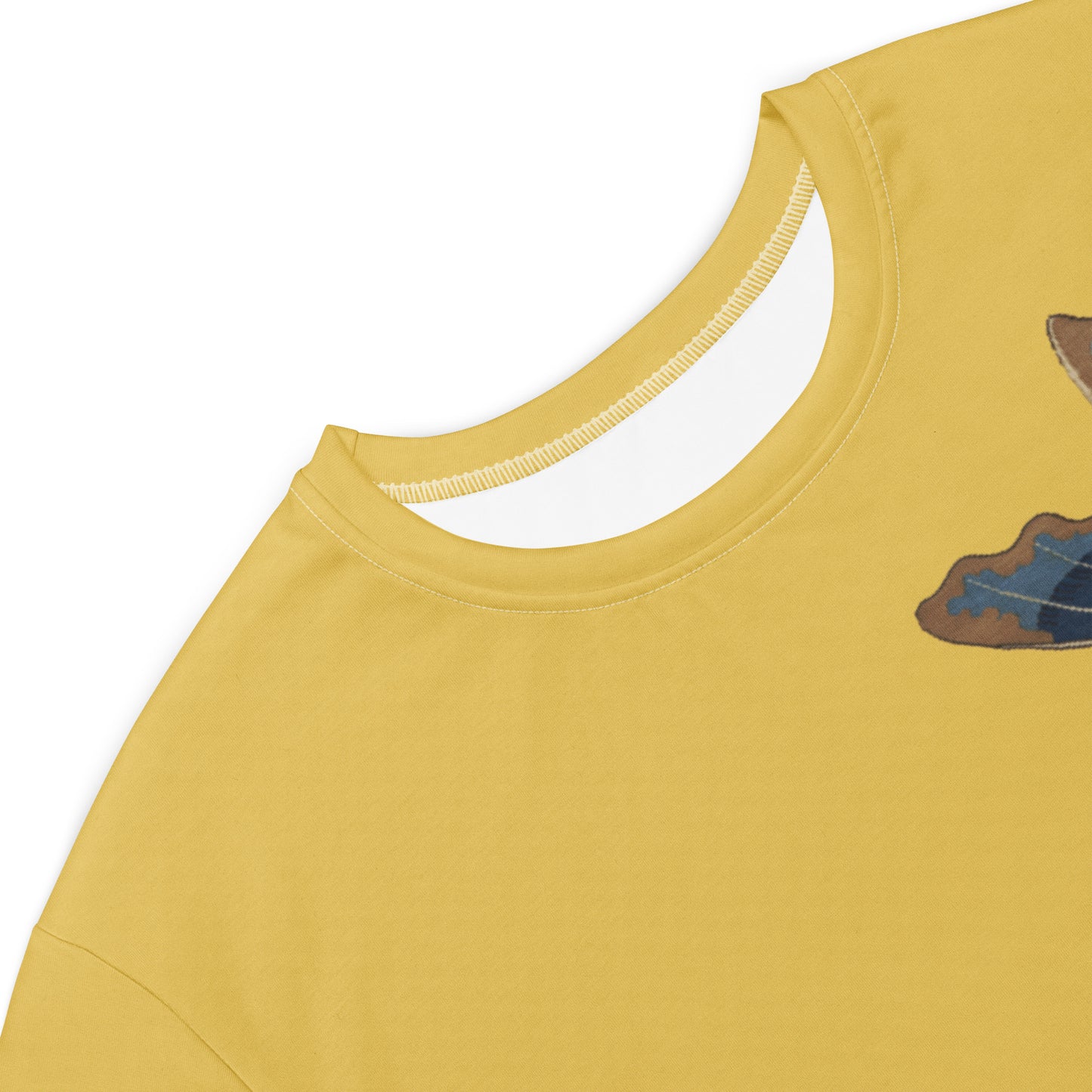 Kesi Flower Album|Hibiscus and Begonia Blossoms|T-shirt dress|Gold