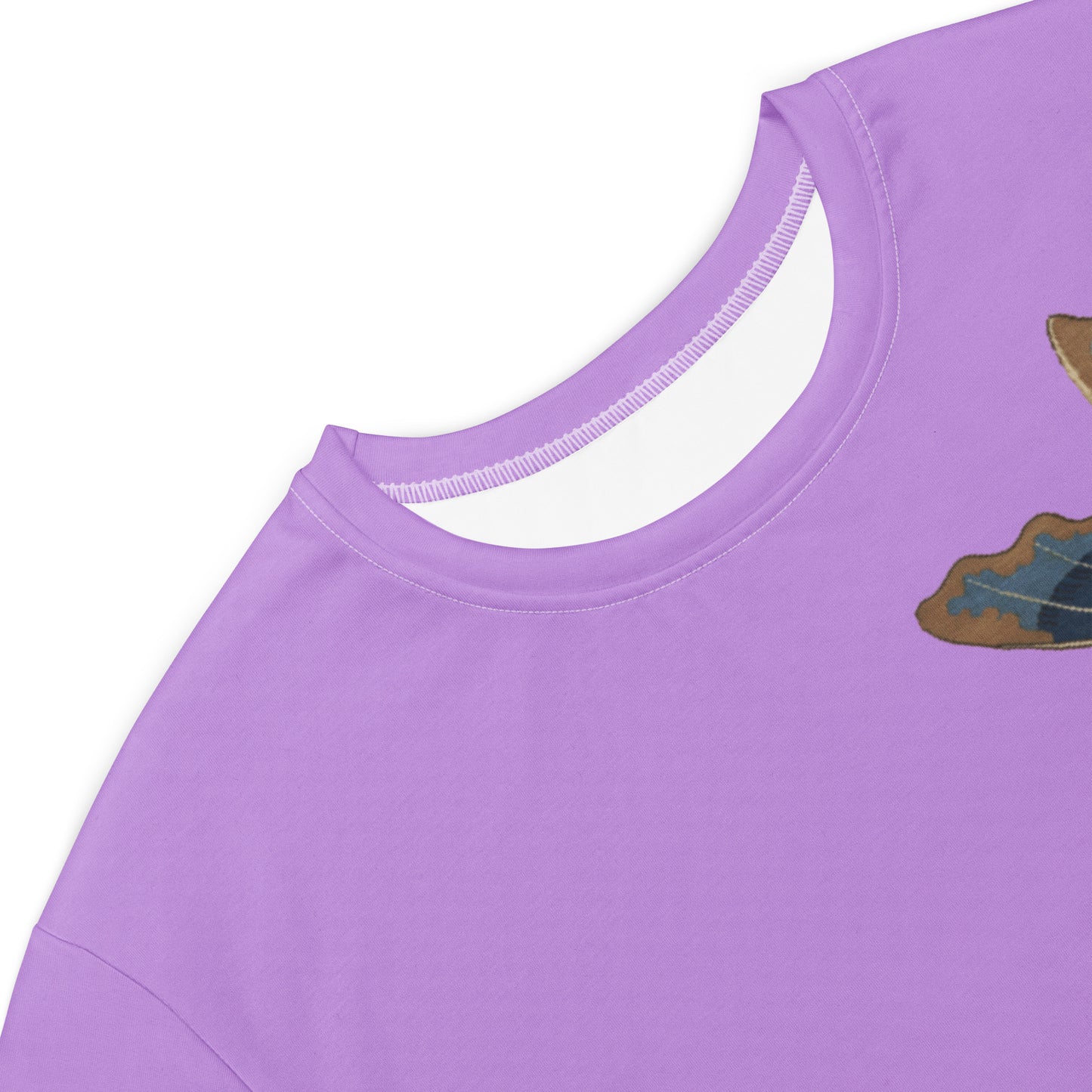 Kesi Flower Album|Hibiscus and Begonia Blossoms|T-shirt dress|Lilac