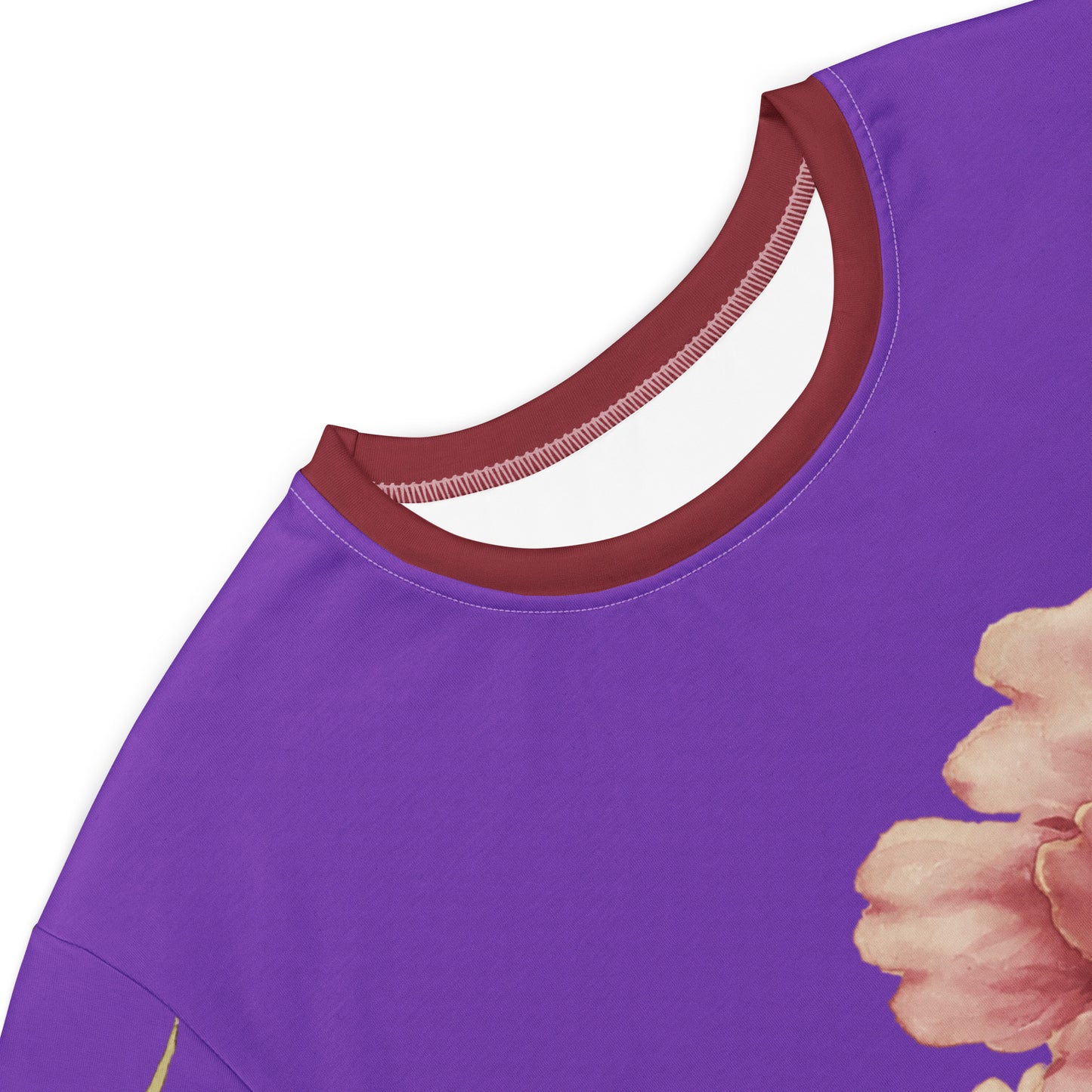 The Spirit of Flowers in Twelve Months|Orchid and Tree Peony in Bloom|T-shirt dress|Purple