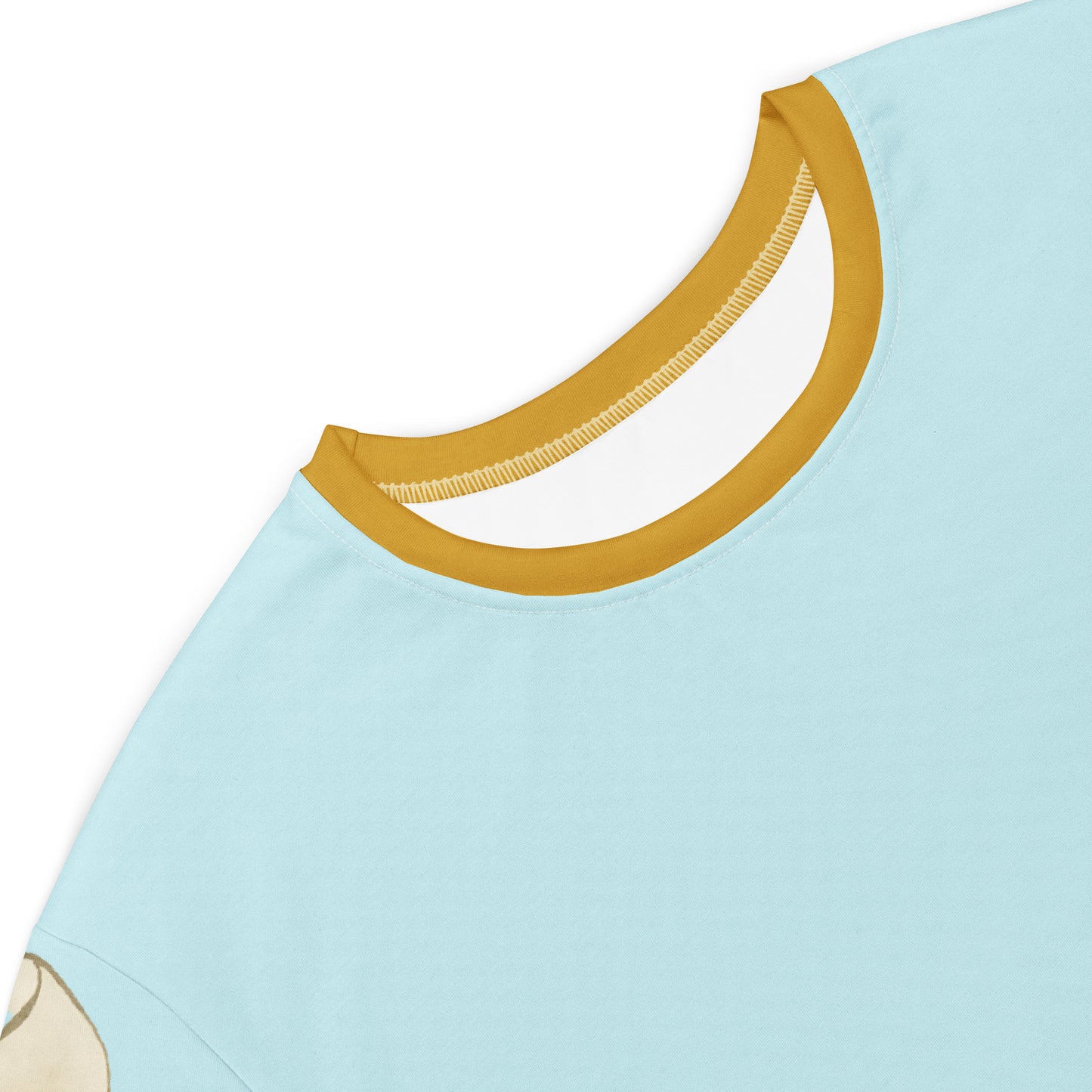 The Spirit of Flowers in Twelve Months|Apricot and Lily Magnolia in Blossom|T-shirt dress|Aqua blue