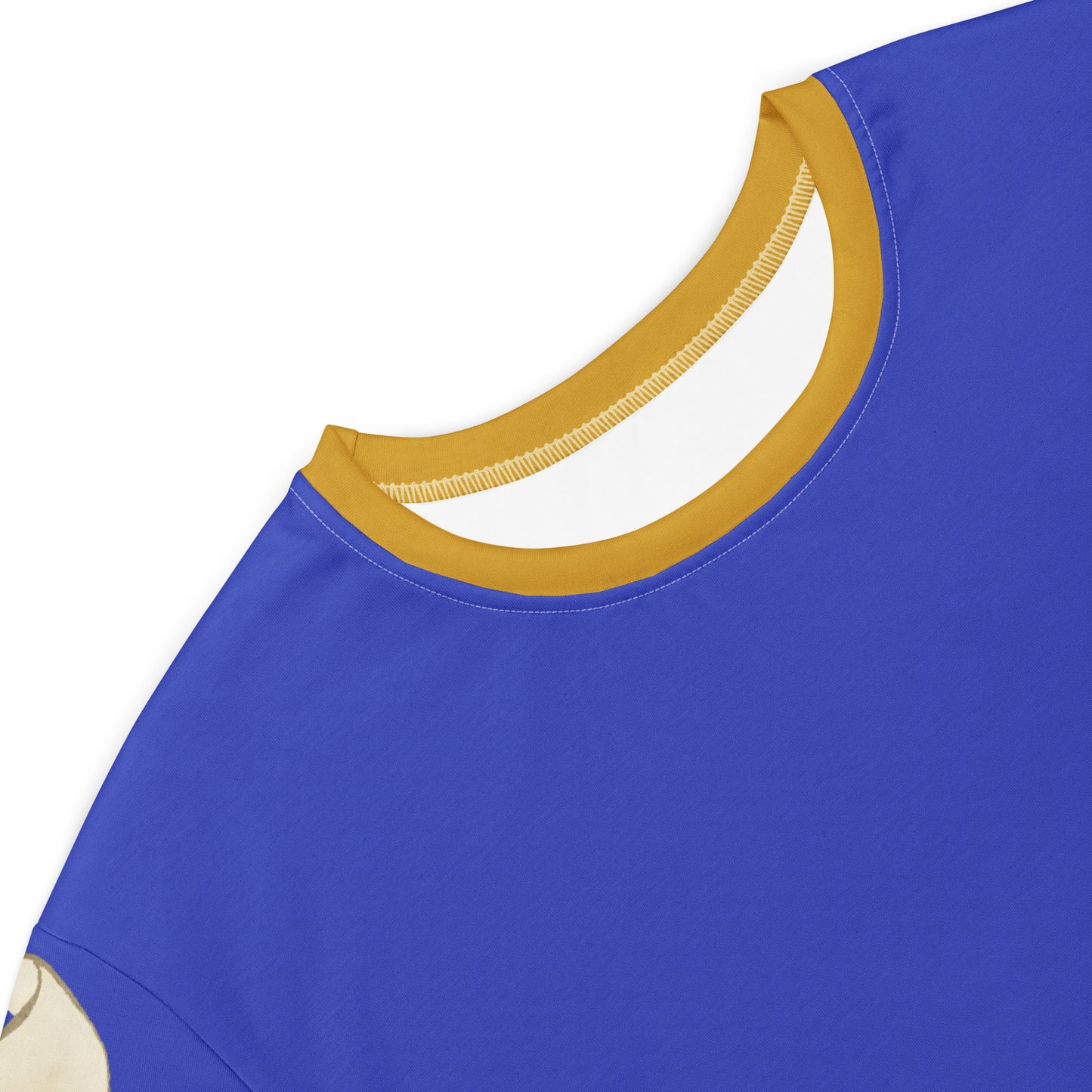 The Spirit of Flowers in Twelve Months|Apricot and Lily Magnolia in Blossom|T-shirt dress|Royal blue