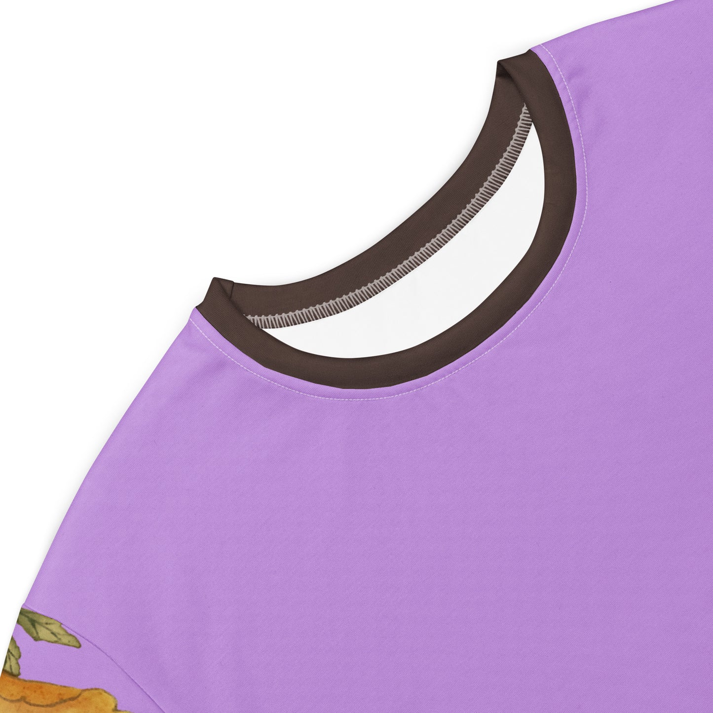The Spirit of Flowers in Twelve Months|Okra and White-edged Morning Glory in Bloom|T-shirt dress|Lilac