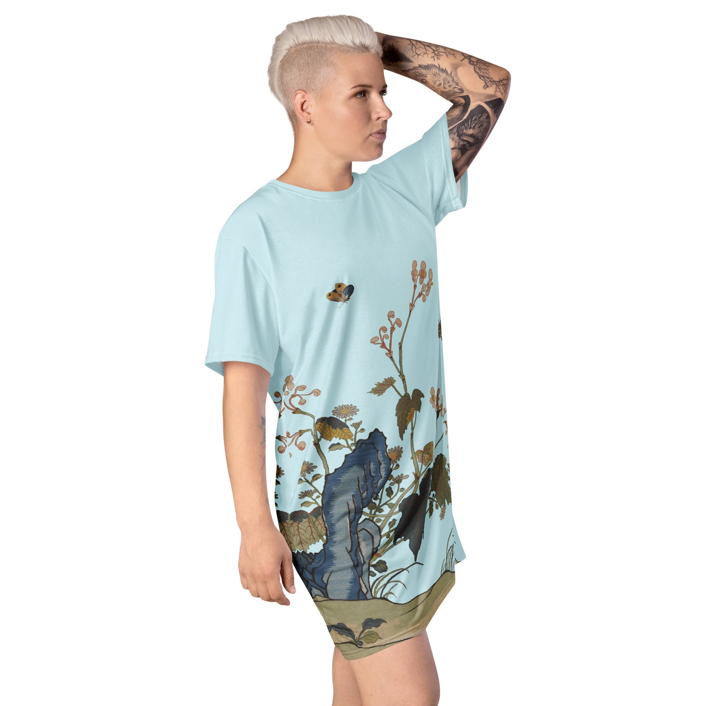 Kesi Flower Album|Begonia Blossoms|T-shirt dress|
