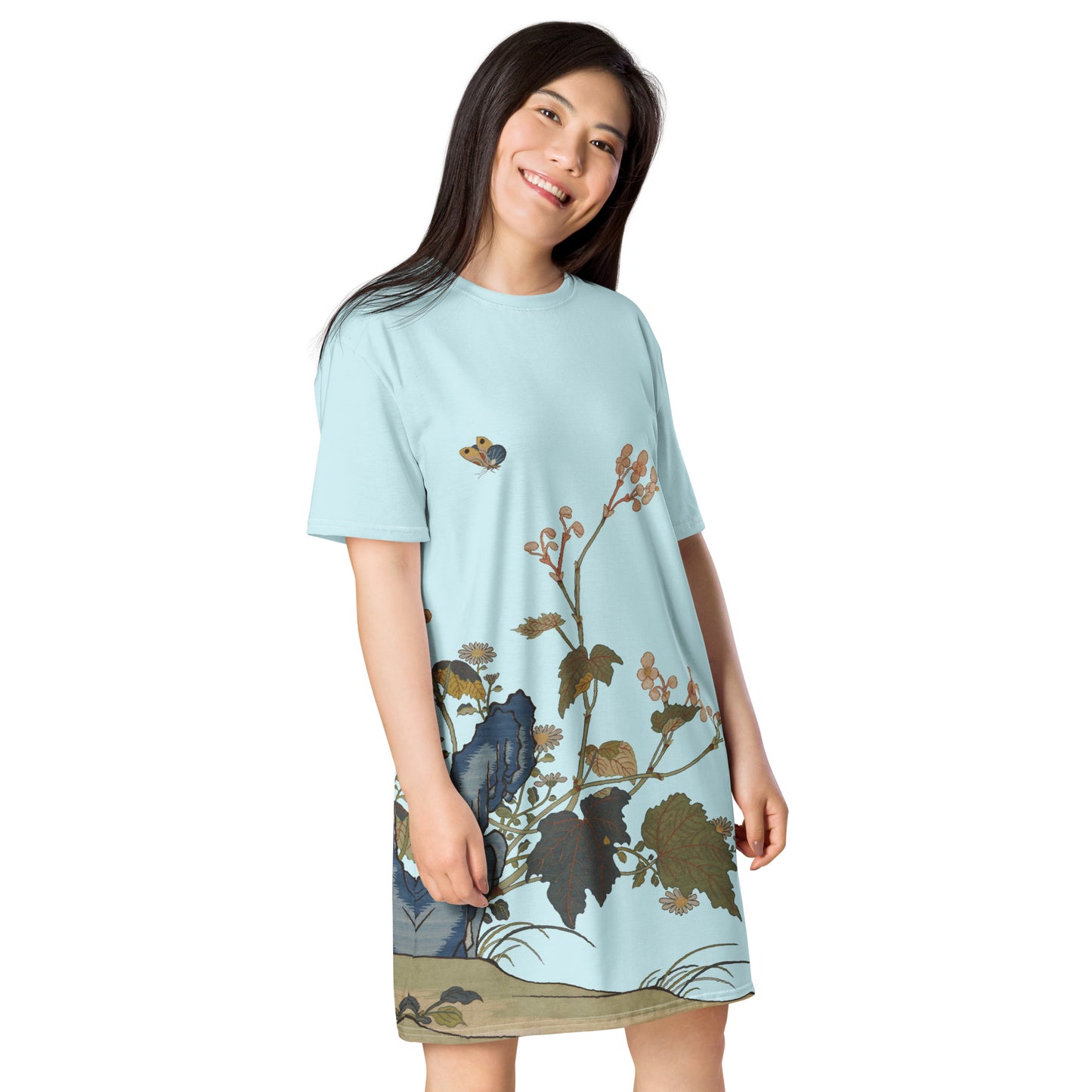 Kesi Flower Album|Begonia Blossoms|T-shirt dress|