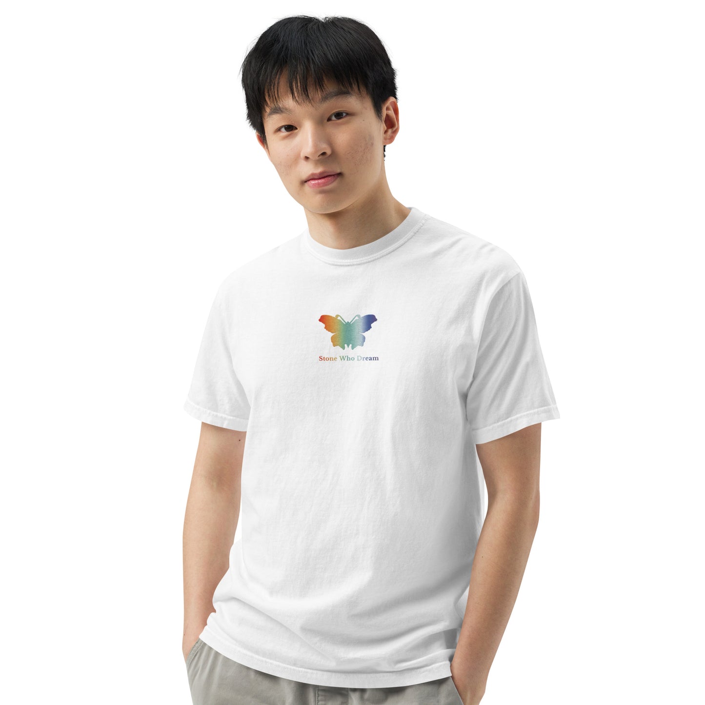 Logo 系列|男女通用厚磅染色T恤