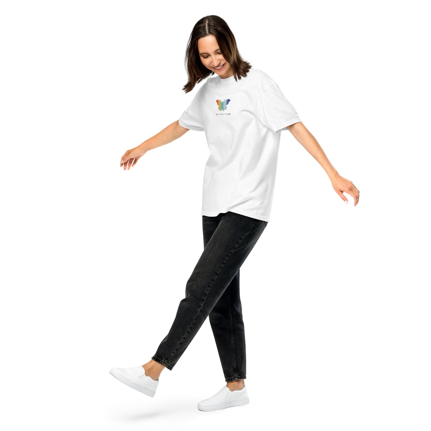 Logo 系列|男女通用厚磅染色T恤