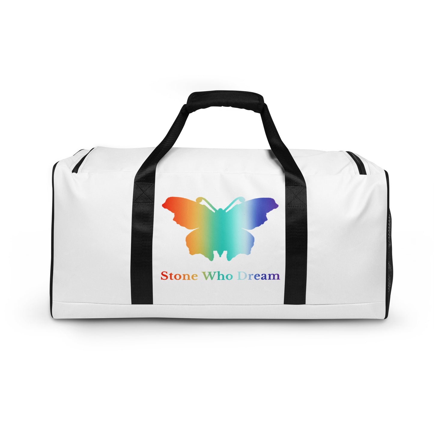 Logo collection｜Duffle bag｜Rainbow on White