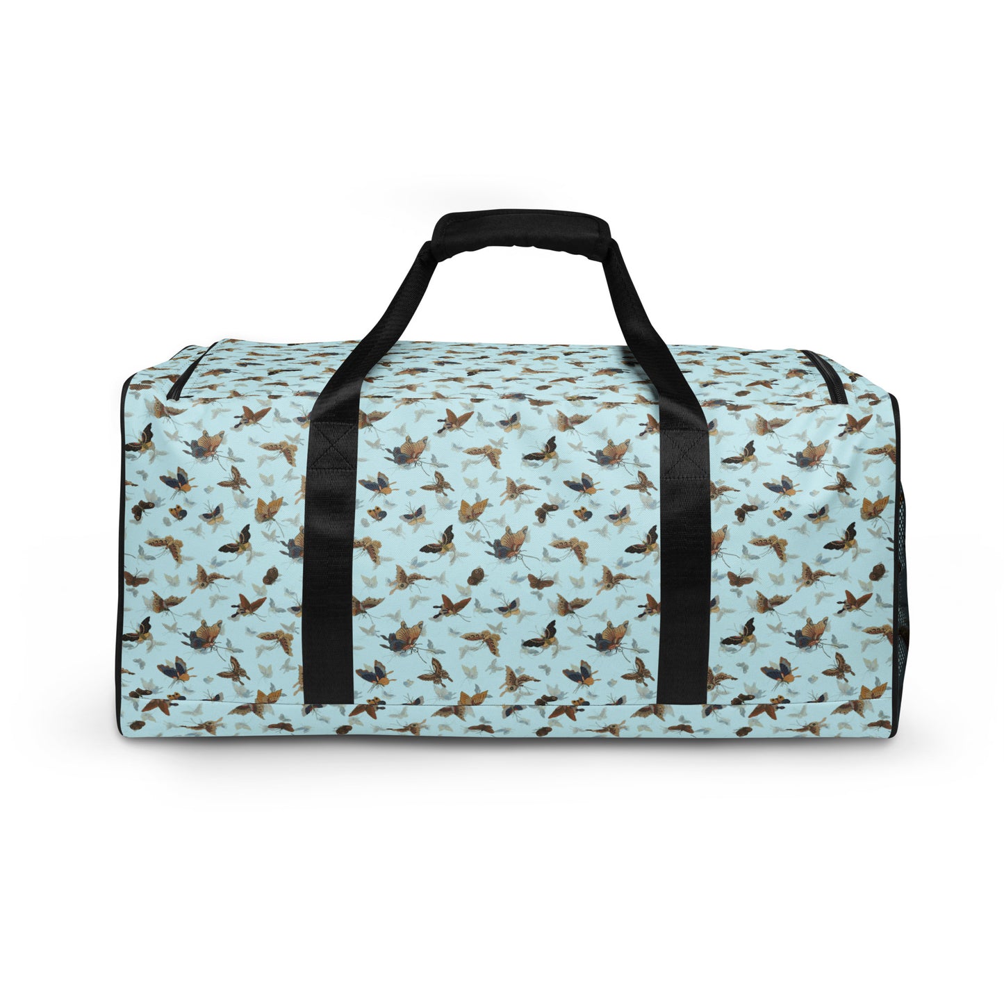 Butterfly dancing｜Duffle bag｜Aqua blue