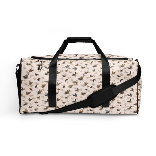 Butterfly dancing｜Duffle bag｜Fish belly white