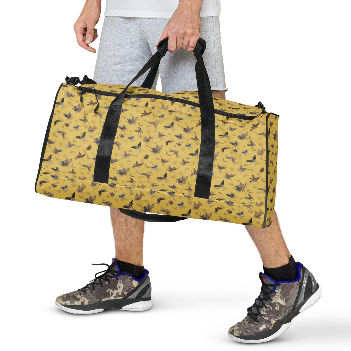 Butterfly dancing｜Duffle bag｜Gold