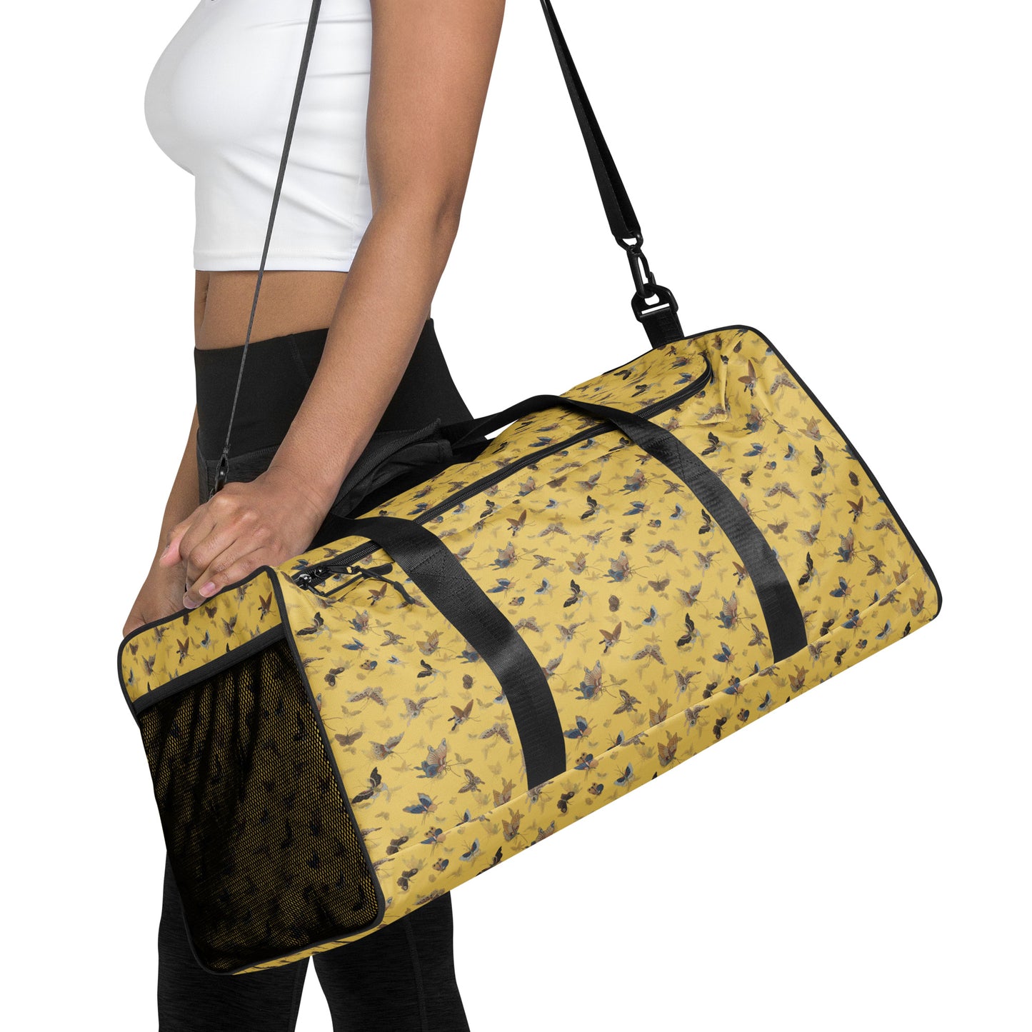 Butterfly dancing｜Duffle bag｜Gold