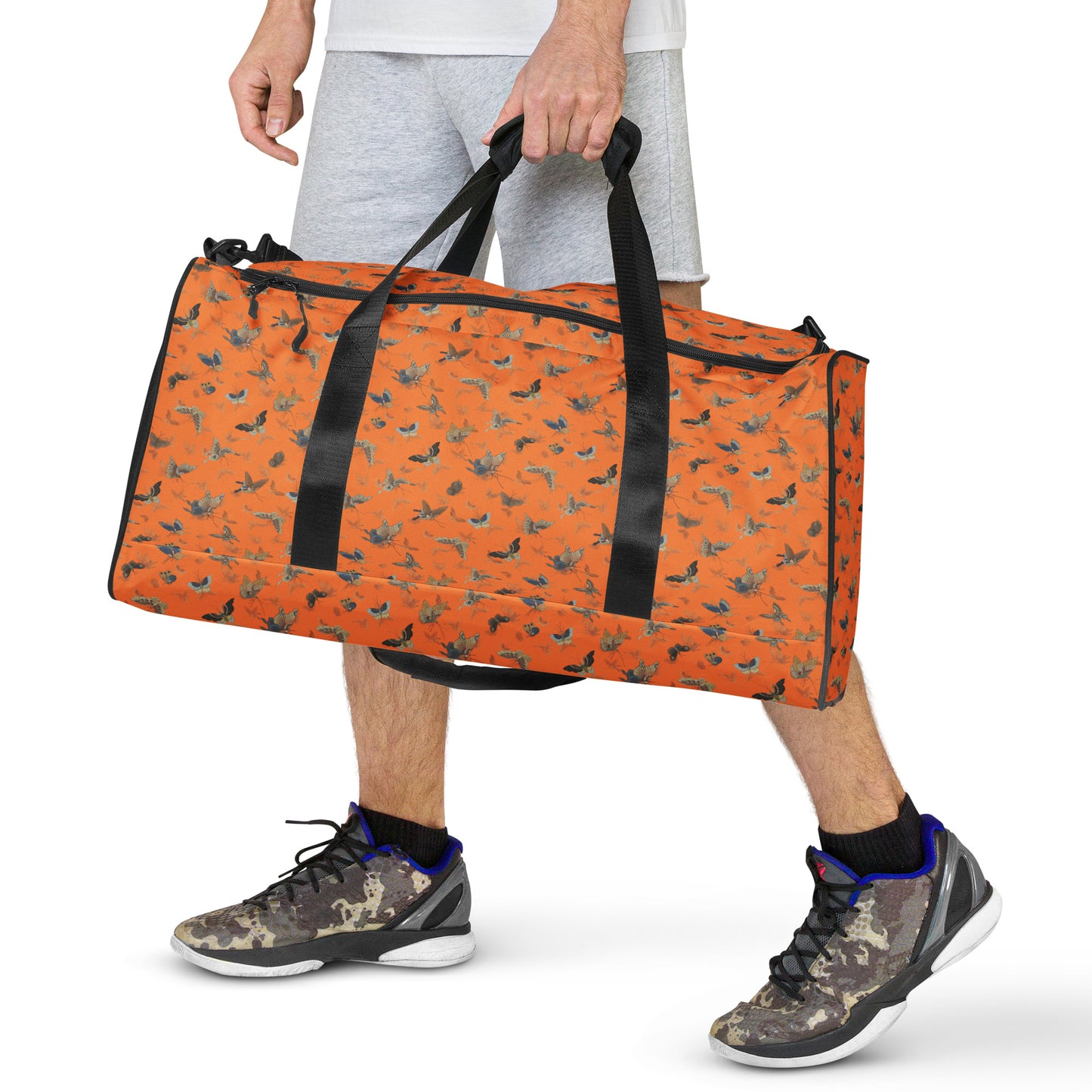 Butterfly dancing｜Duffle bag｜Orange