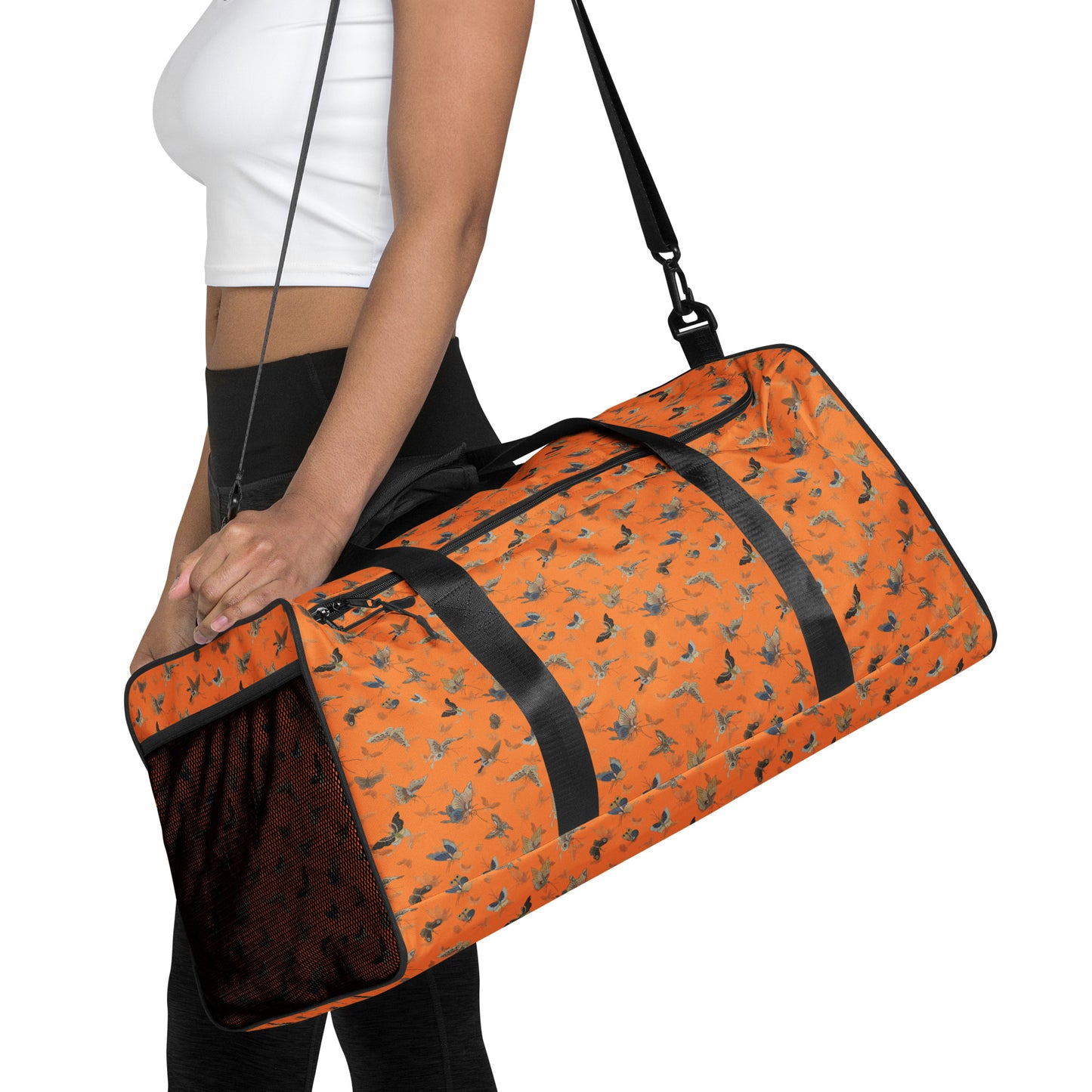 Butterfly dancing｜Duffle bag｜Orange