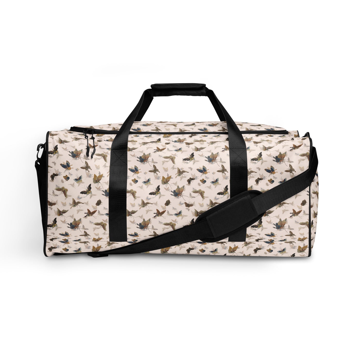 Butterfly dancing｜Duffle bag｜Fish belly white