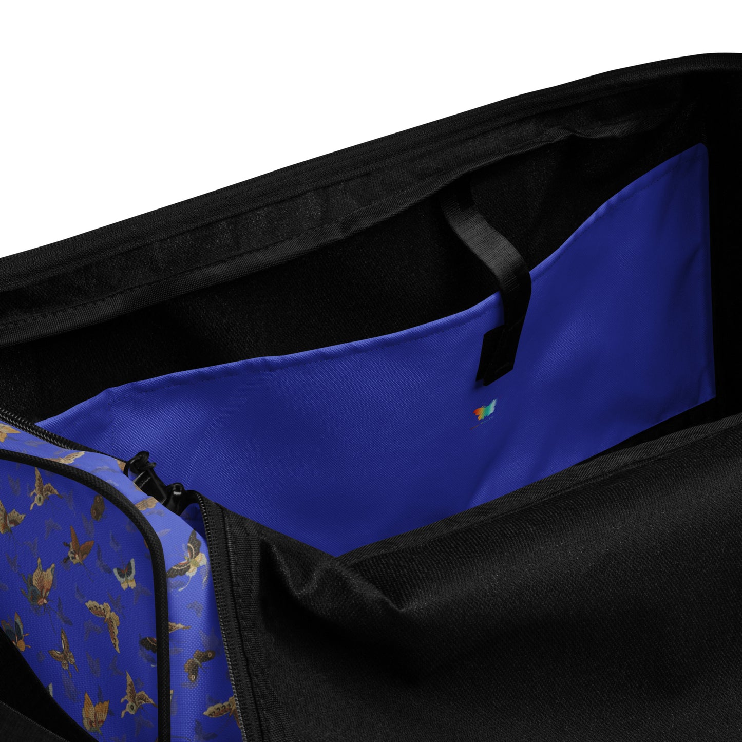 Butterfly dancing｜Duffle bag｜Royal blue