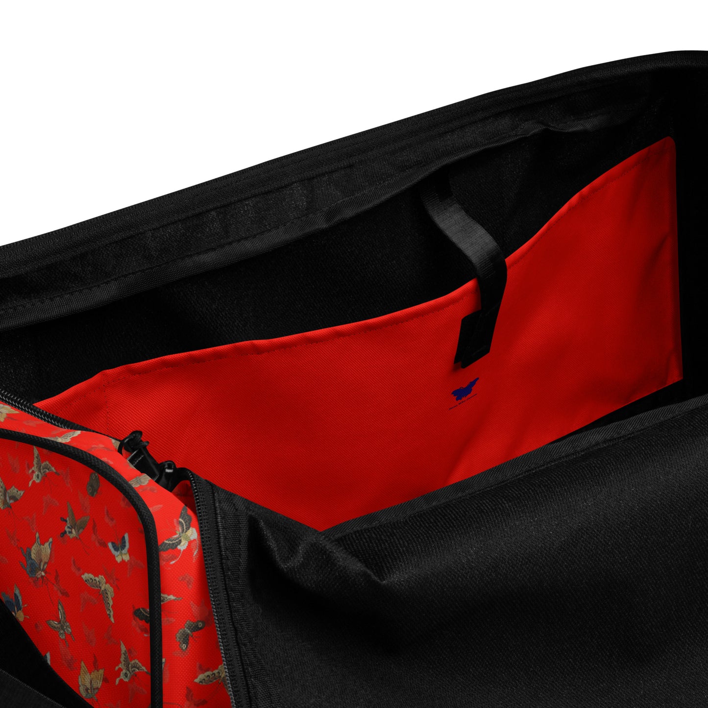 Butterfly dancing｜Duffle bag｜Garnet red