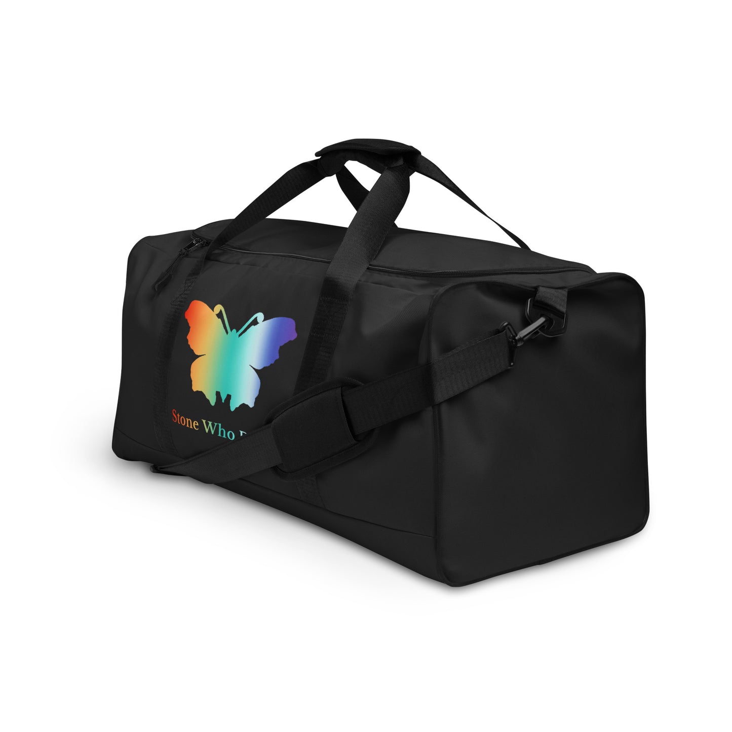 Logo collection｜Duffle bag｜Rainbow on Black