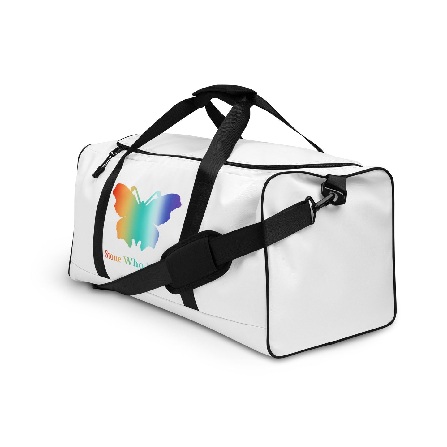 Logo collection｜Duffle bag｜Rainbow on White