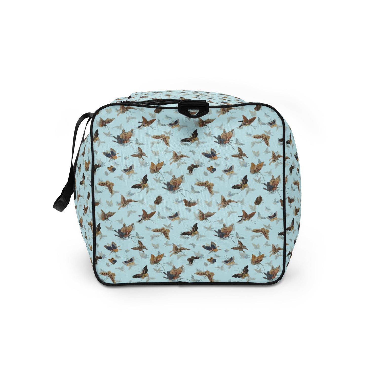 Butterfly dancing｜Duffle bag｜Aqua blue