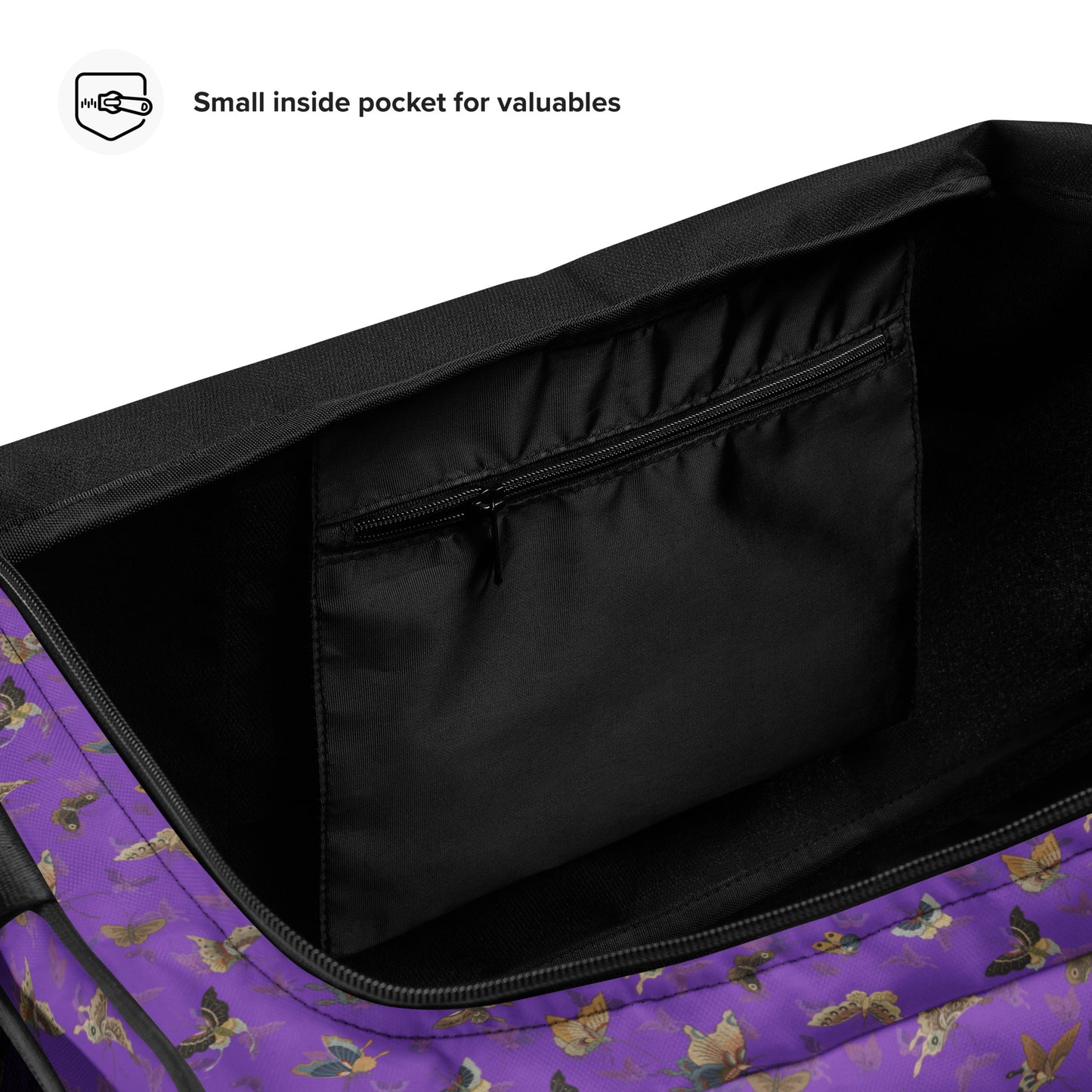 Butterfly dancing｜Duffle bag｜Purple