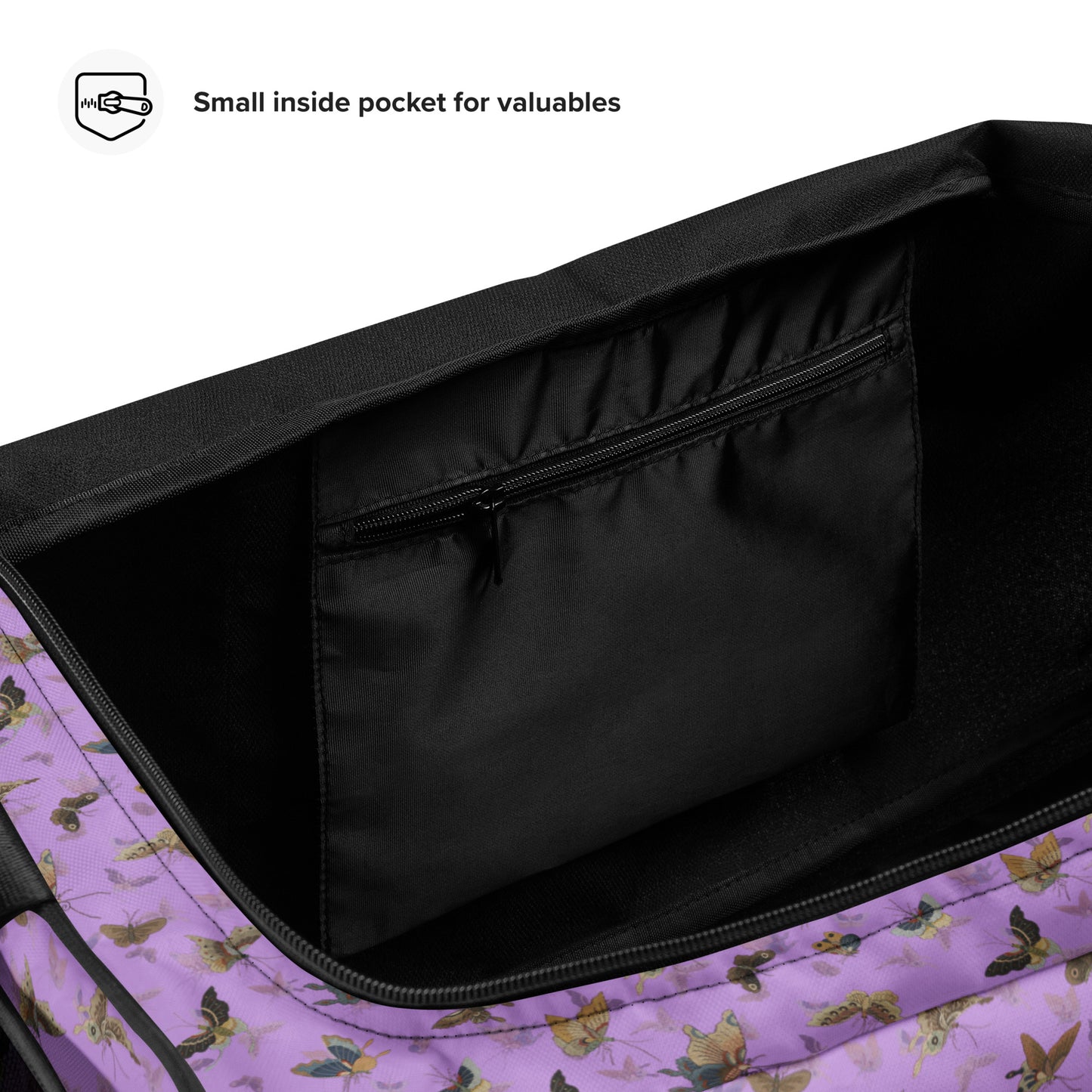 Butterfly dancing｜Duffle bag｜Lilac