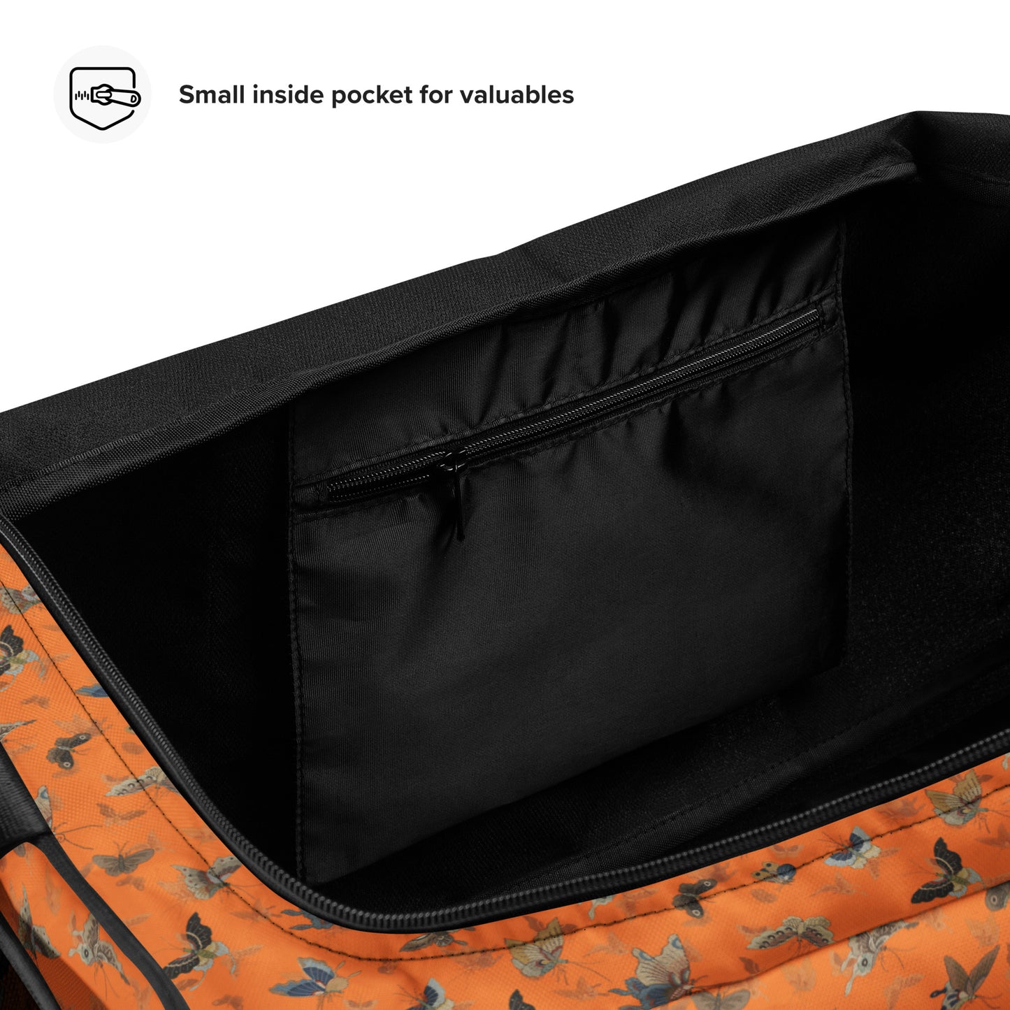 Butterfly dancing｜Duffle bag｜Orange