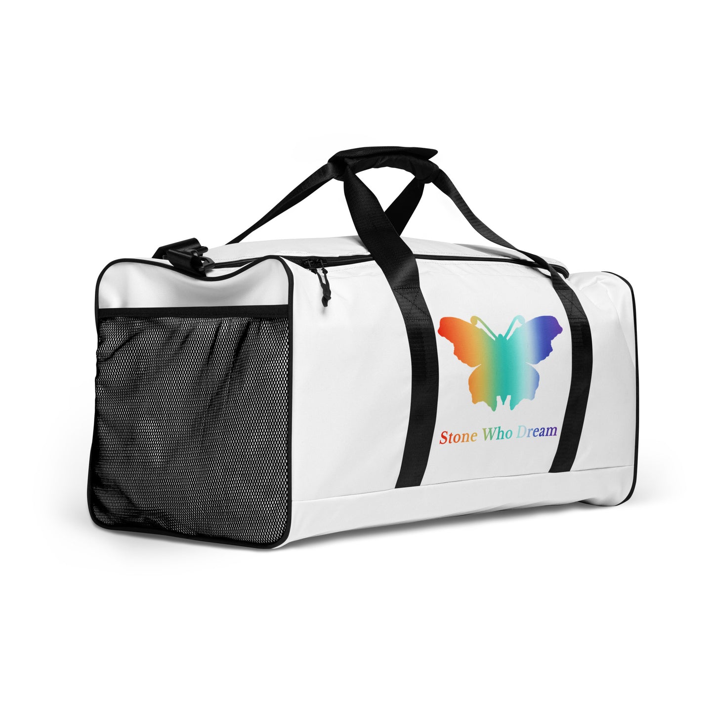 Logo collection｜Duffle bag｜Rainbow on White