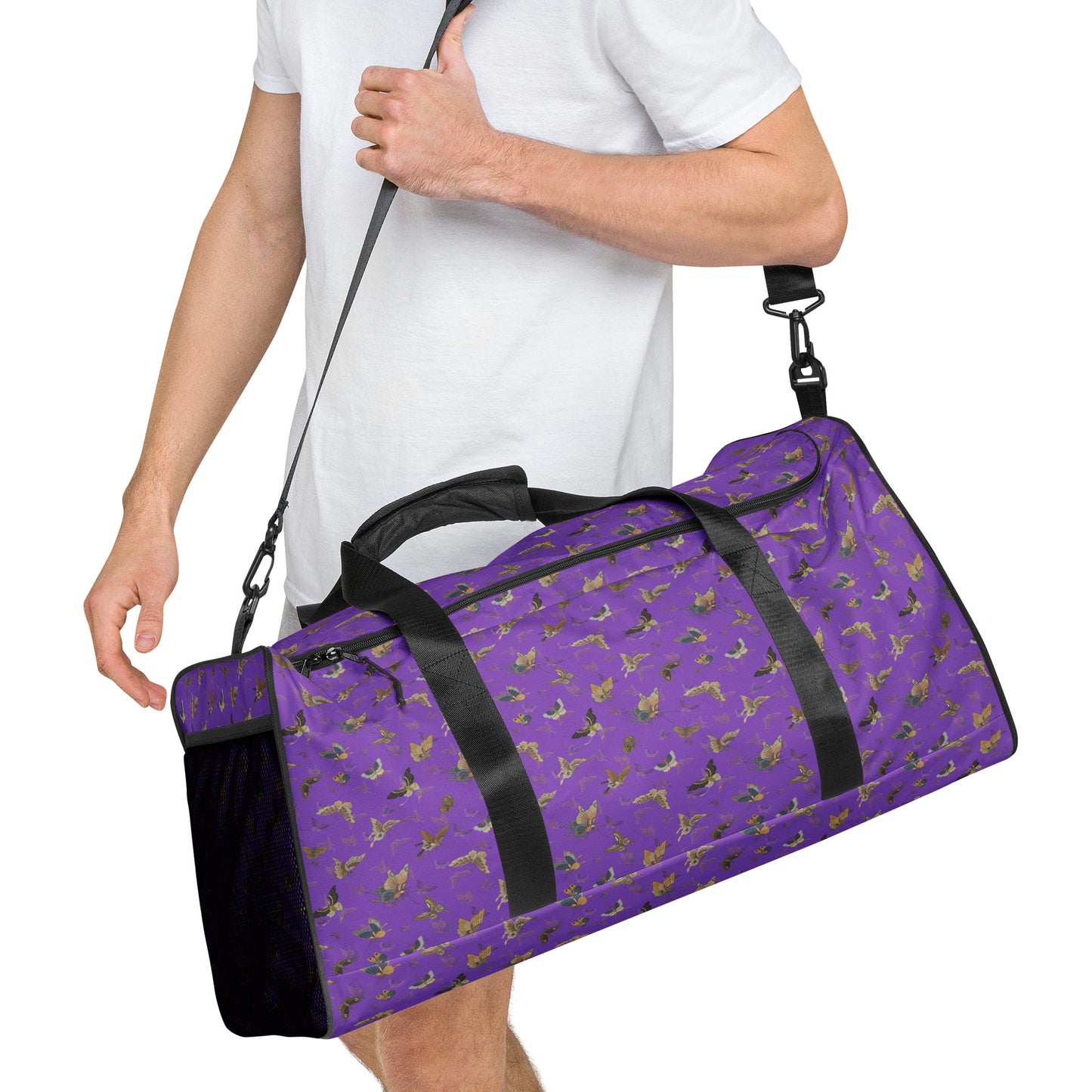 Butterfly dancing｜Duffle bag｜Purple