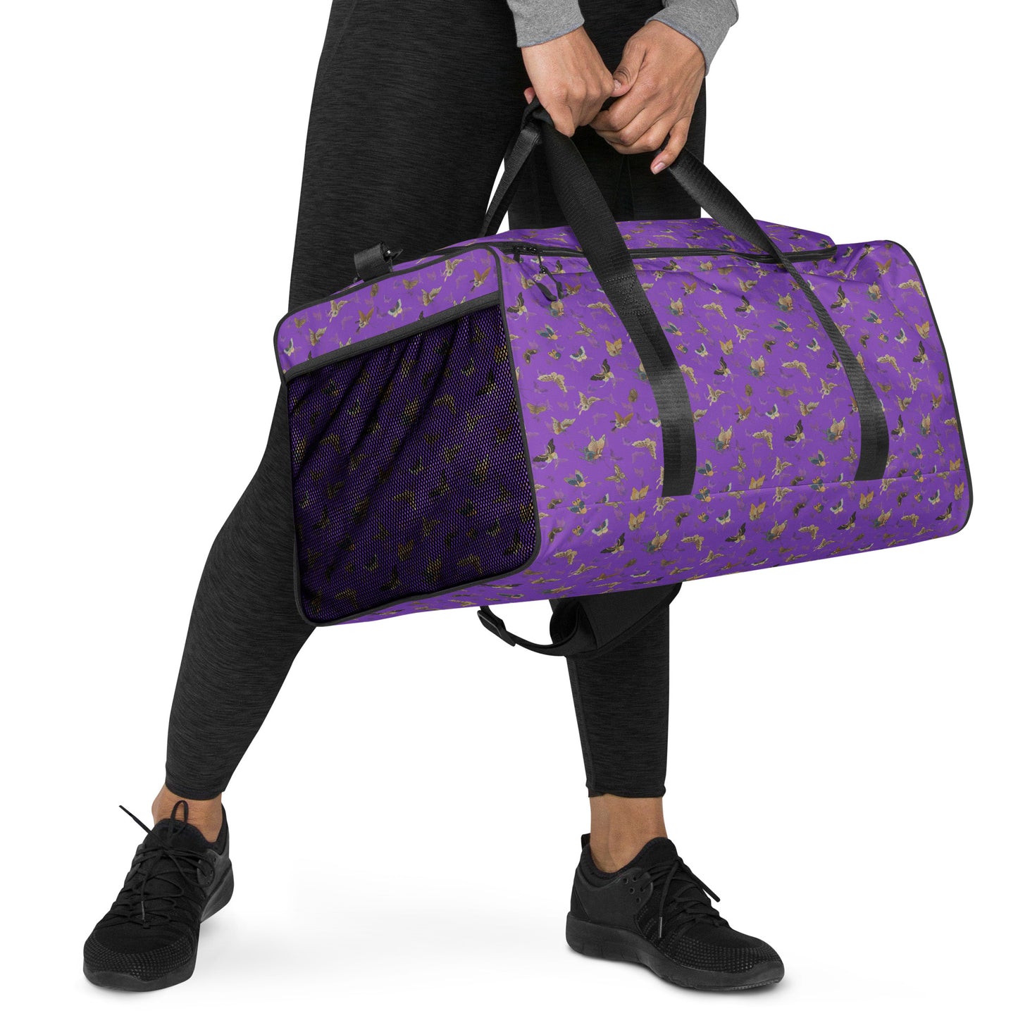 Butterfly dancing｜Duffle bag｜Purple