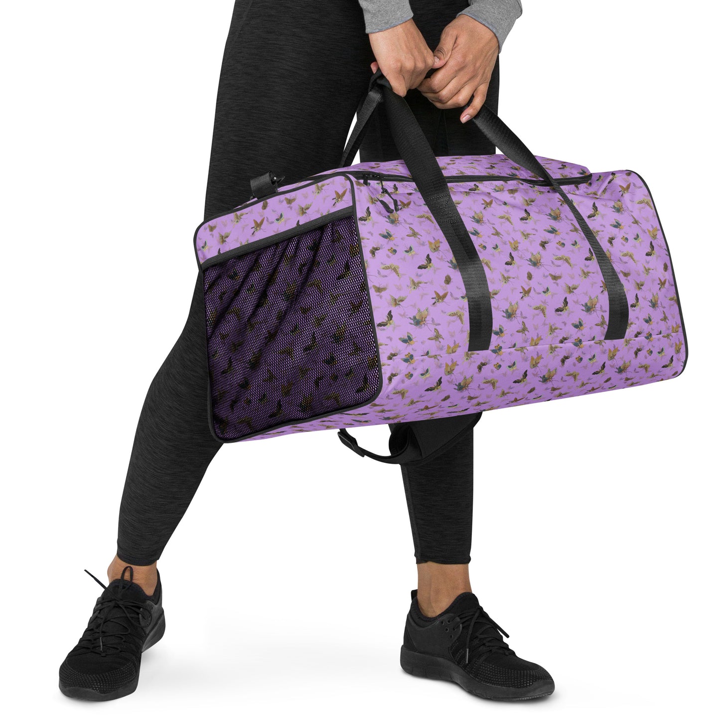 Butterfly dancing｜Duffle bag｜Lilac