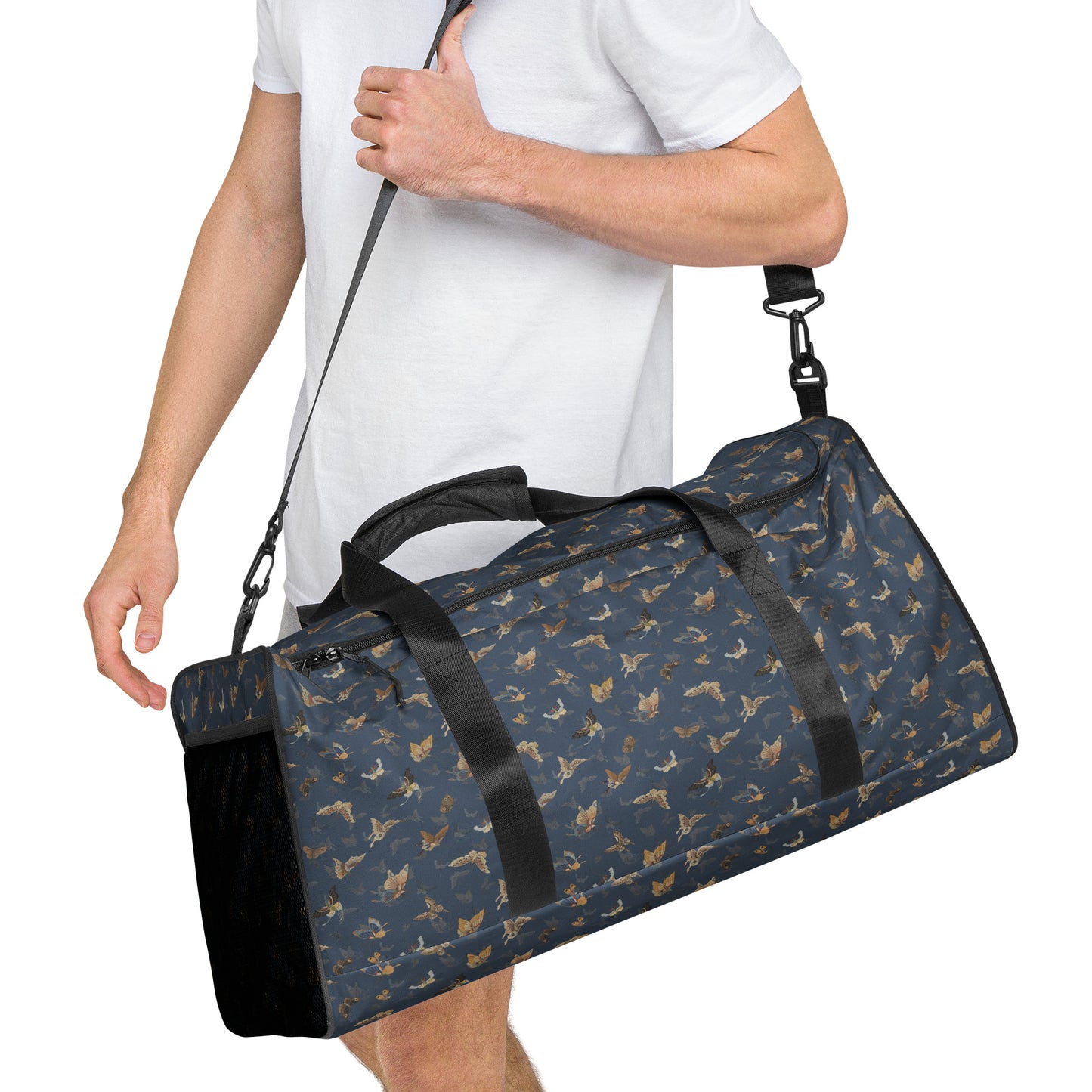 Butterfly dancing｜Duffle bag｜Dark blue