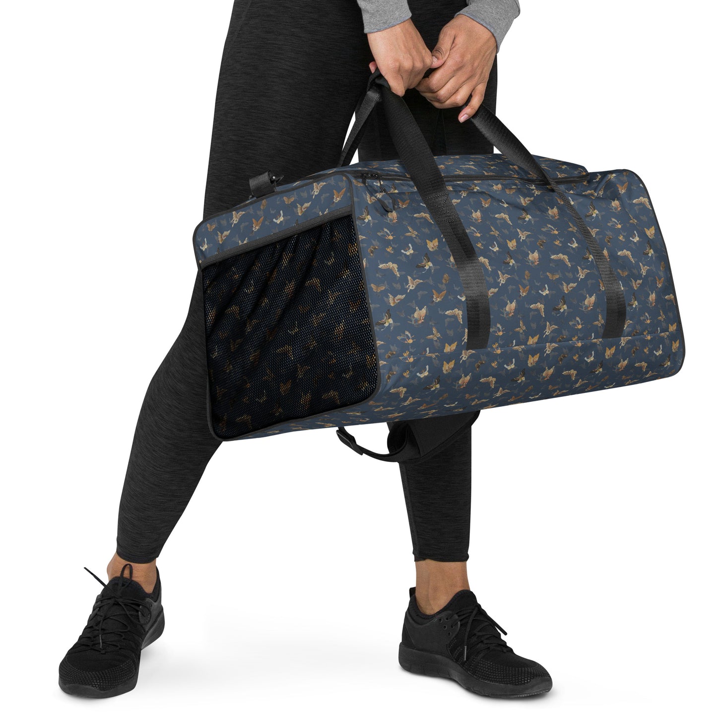 Butterfly dancing｜Duffle bag｜Dark blue