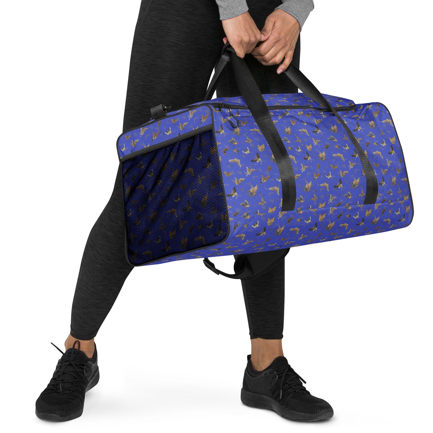 Butterfly dancing｜Duffle bag｜Royal blue