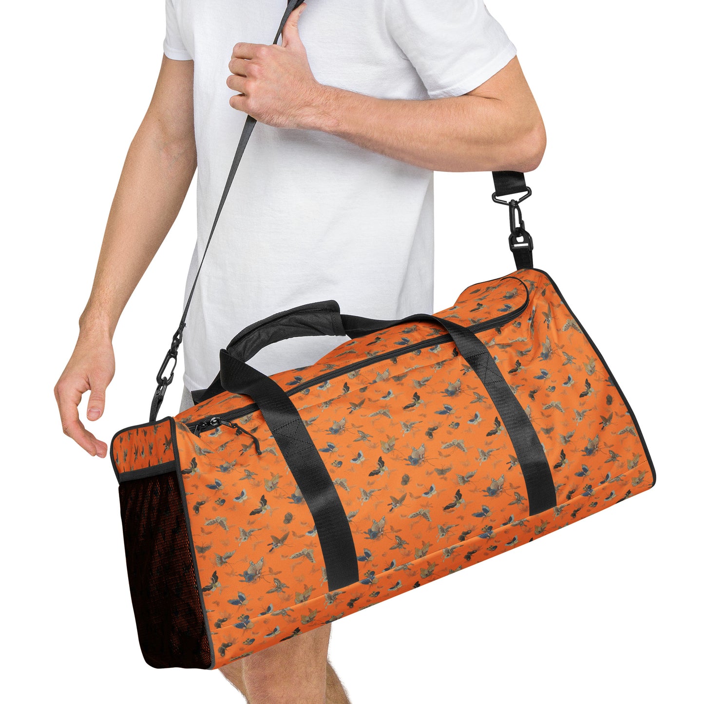 Butterfly dancing｜Duffle bag｜Orange