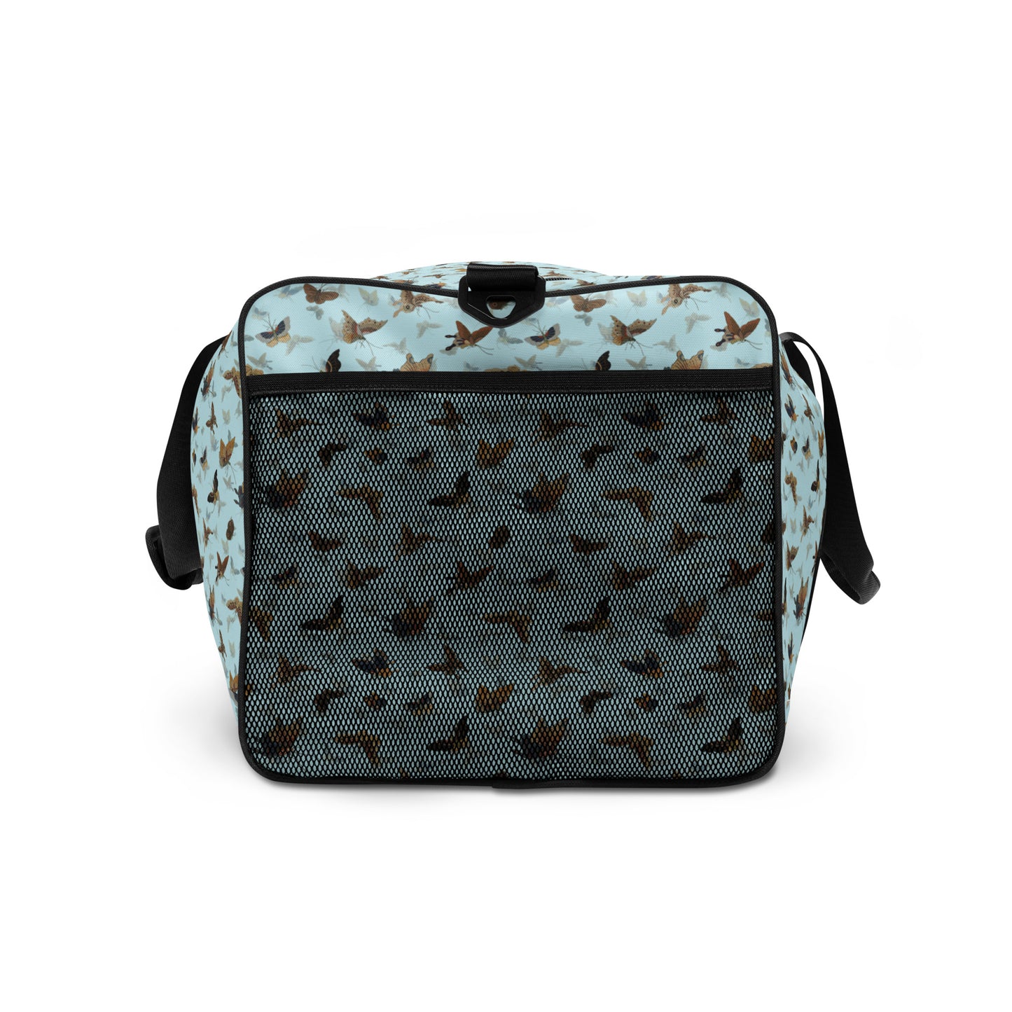 Butterfly dancing｜Duffle bag｜Aqua blue