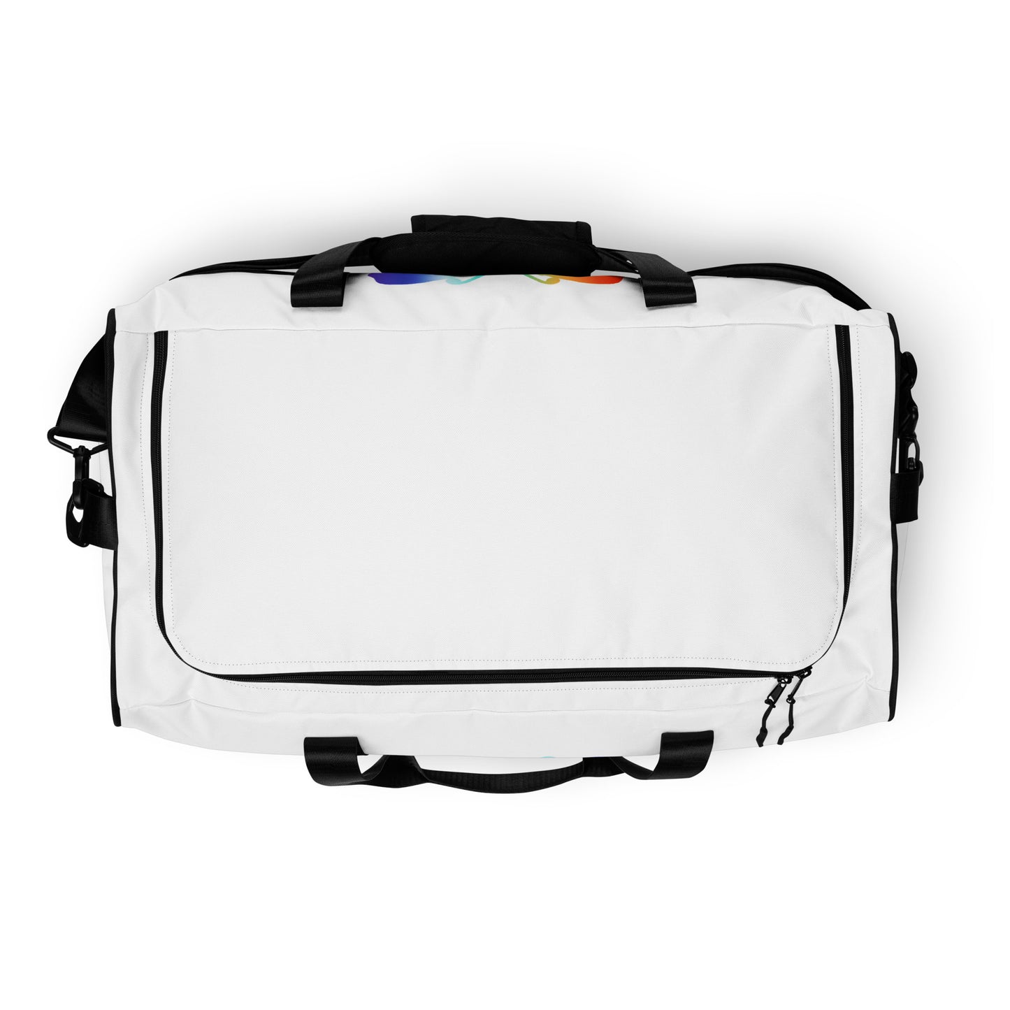 Logo collection｜Duffle bag｜Rainbow on White