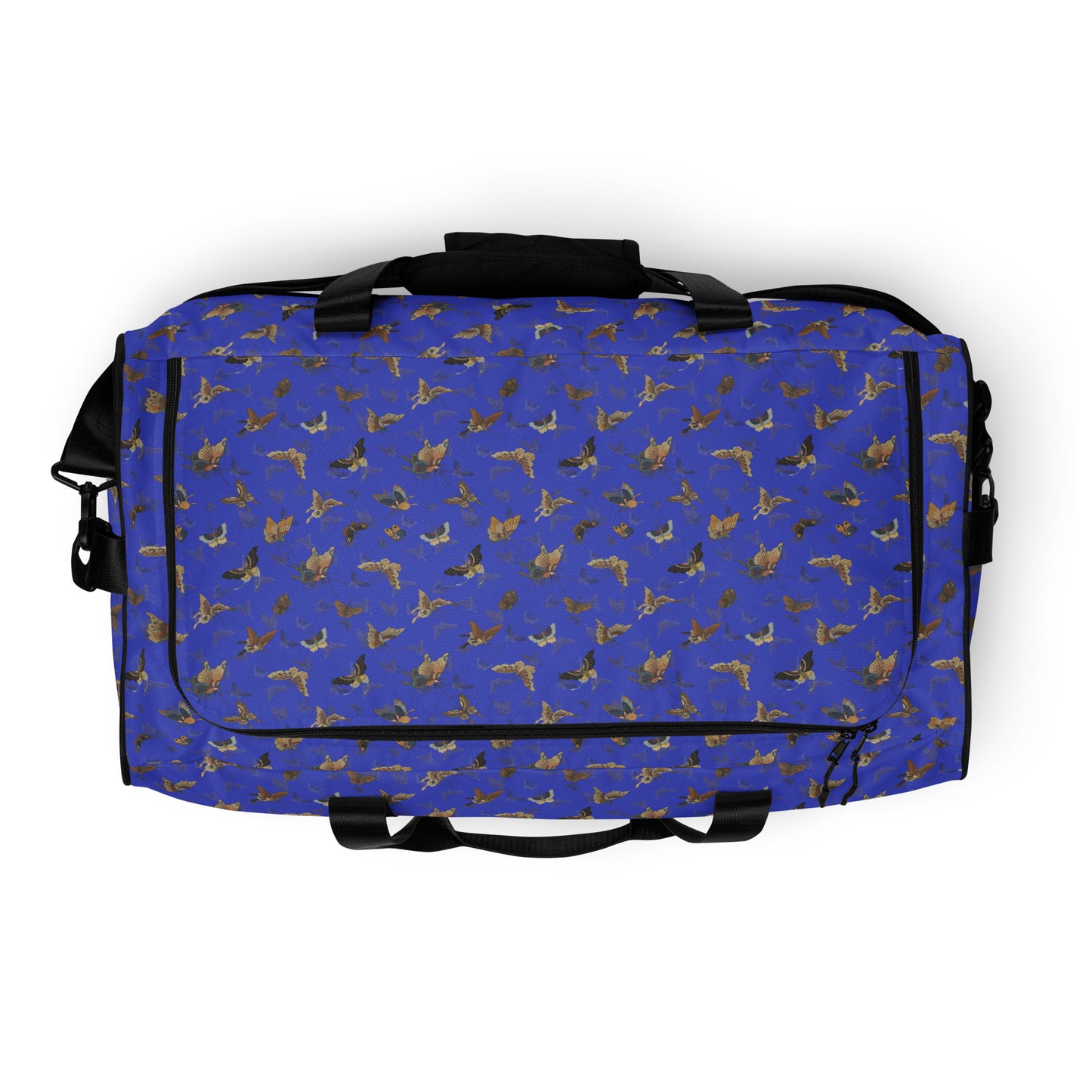 Butterfly dancing｜Duffle bag｜Royal blue