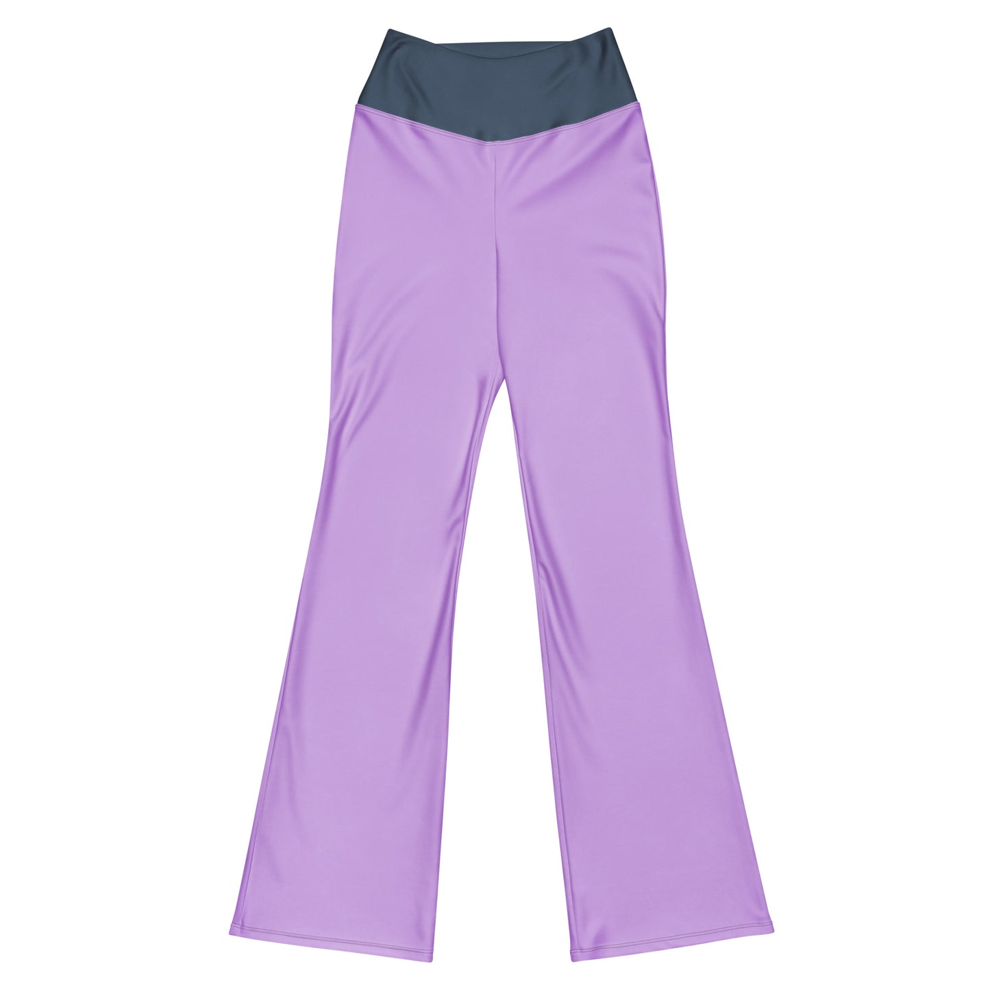 Logo collection｜Flare leggings｜Lilac