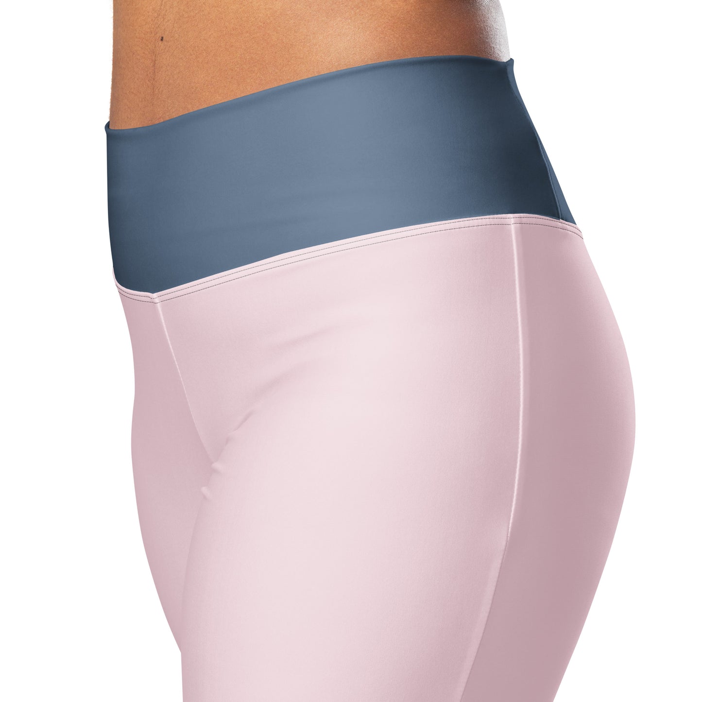 Logo collection｜Flare leggings｜Pale pinkish gray