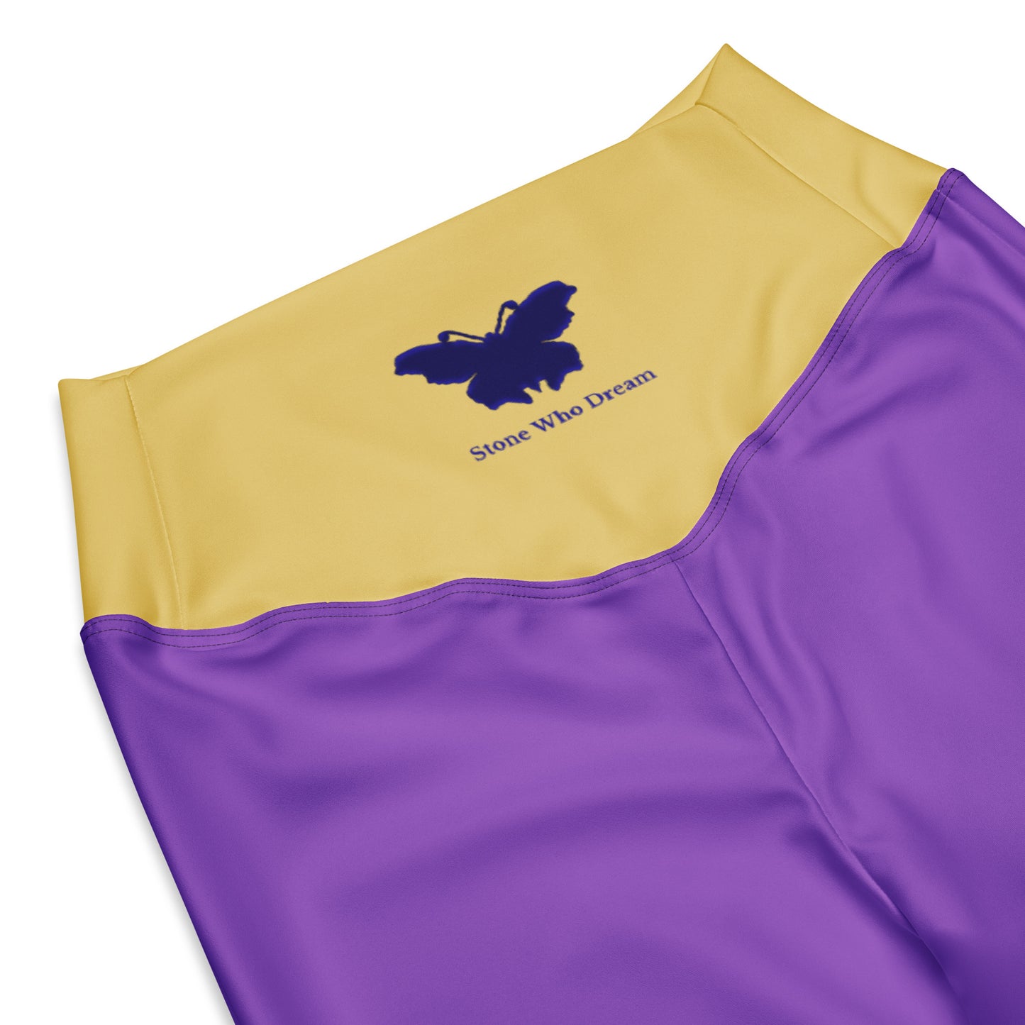 Logo collection｜Flare leggings｜Purple