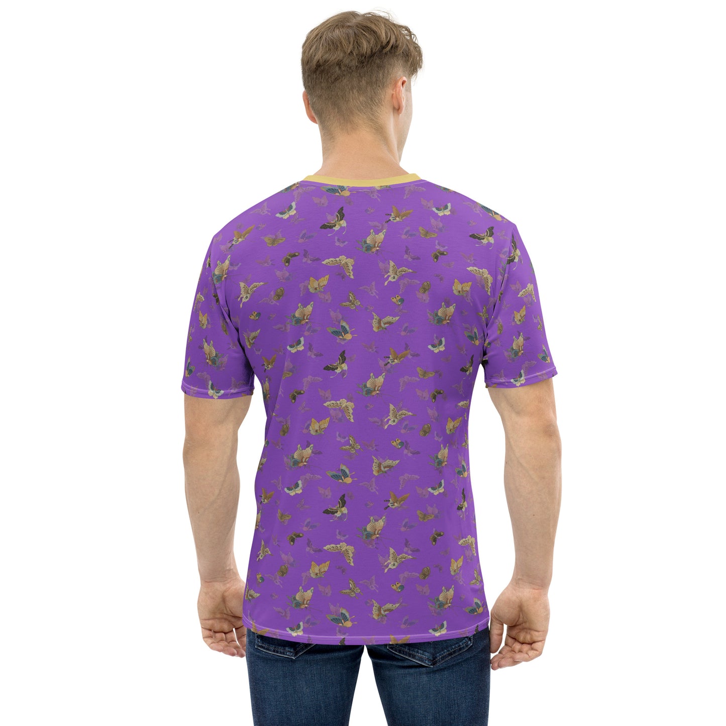 Butterfly dancing｜Men's t-shirt｜Purple